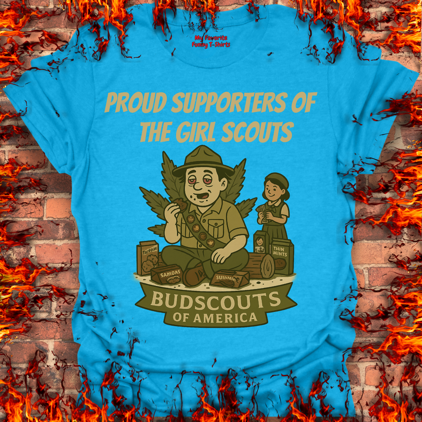 Supporters Of The Girl Scouts