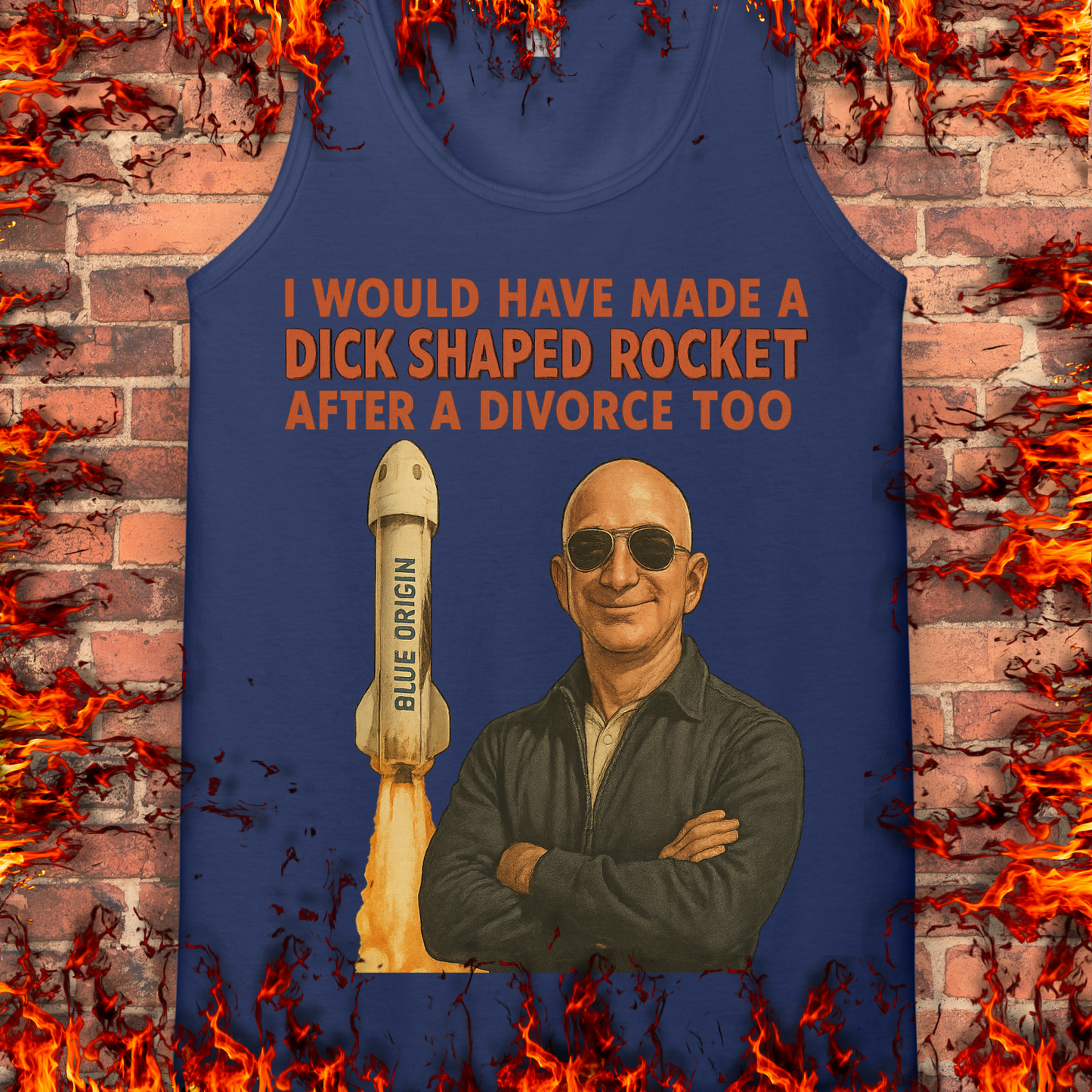 Dick Shaped Rocket