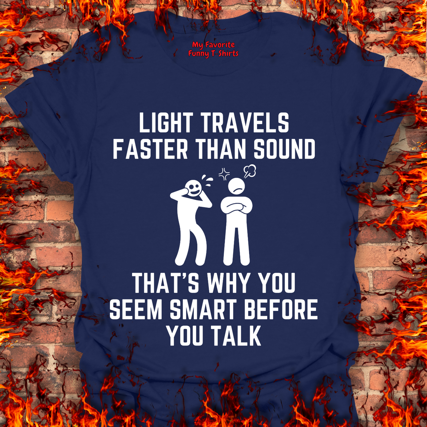 Light Is Faster Than Sound...