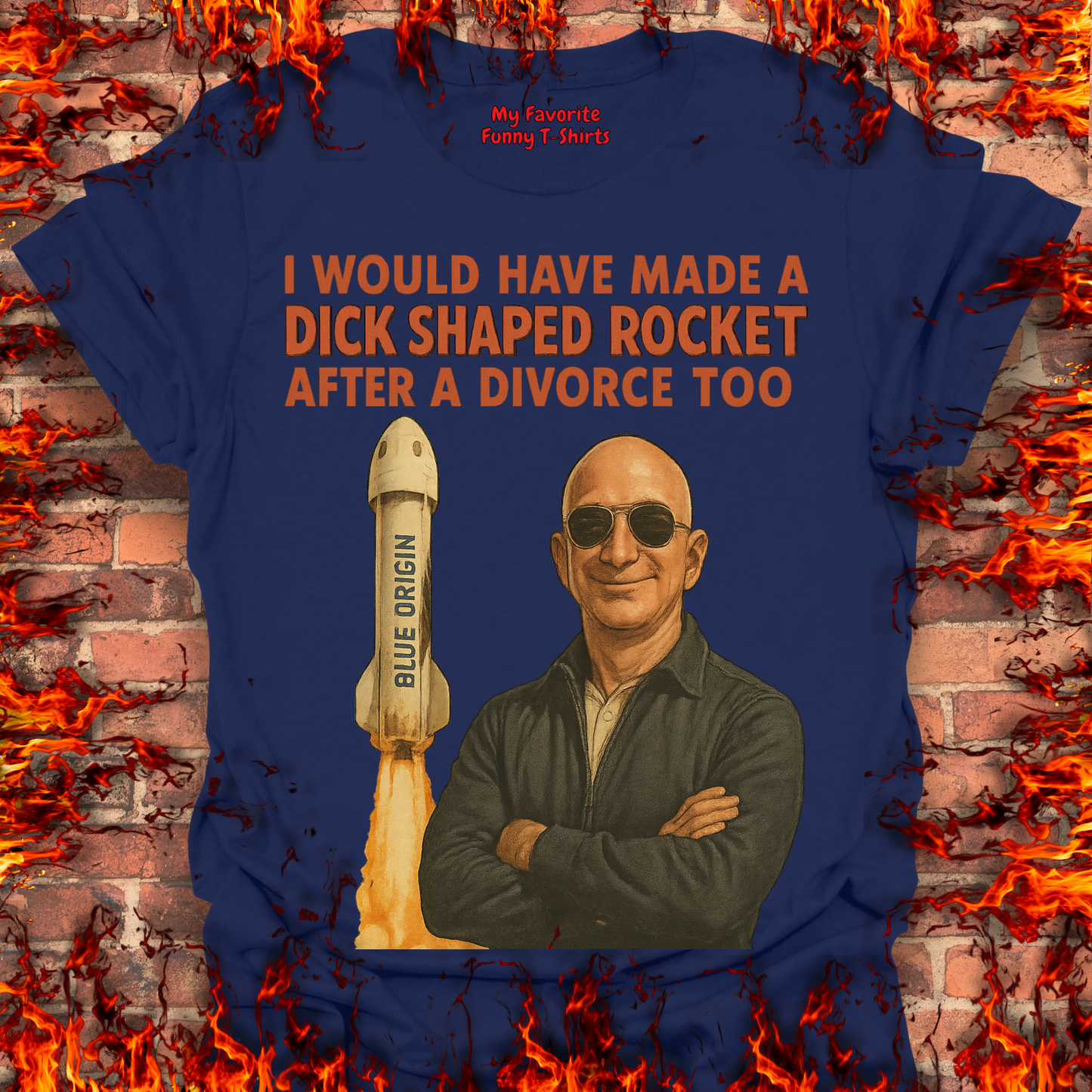 Dick Shaped Rocket
