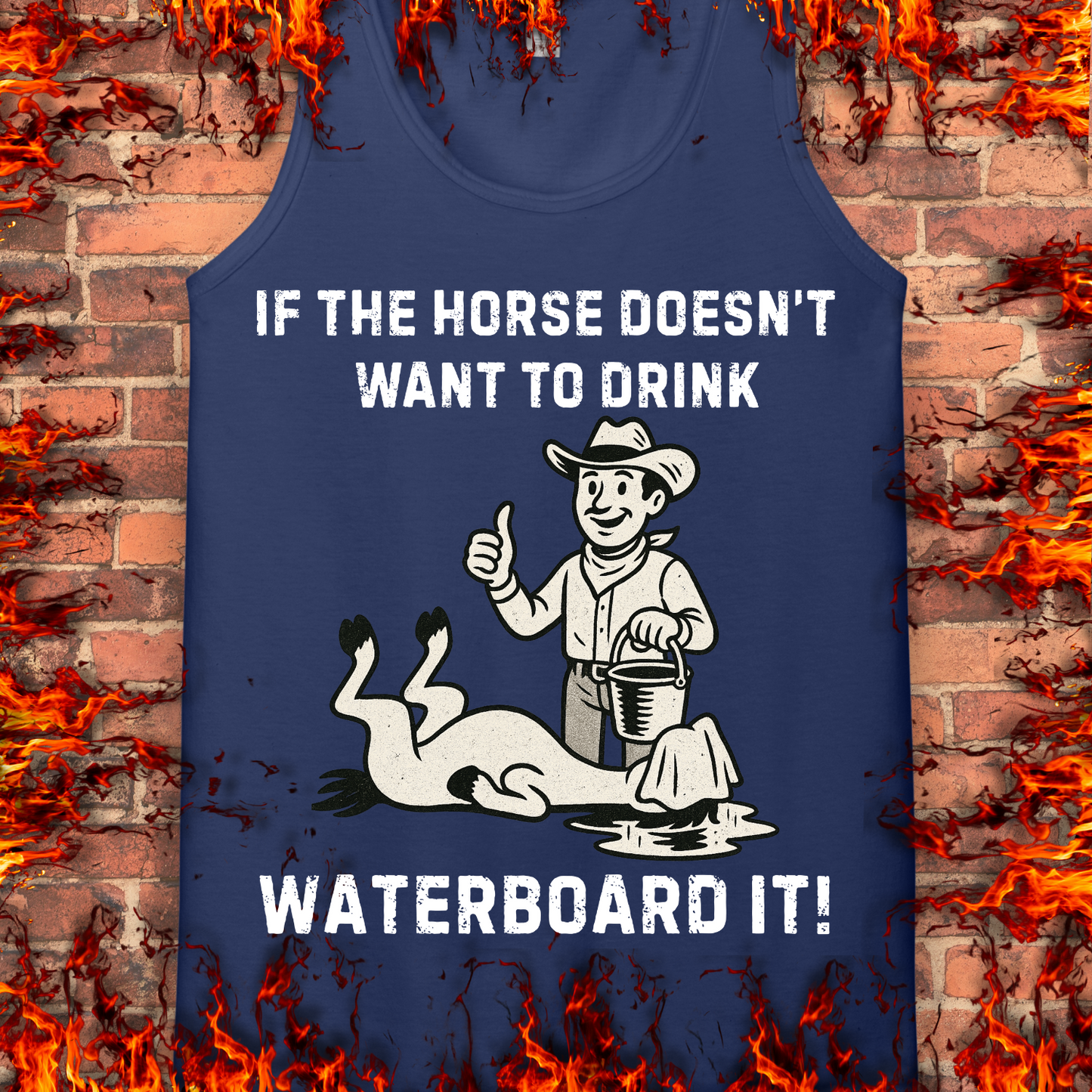 Waterboarding Horses