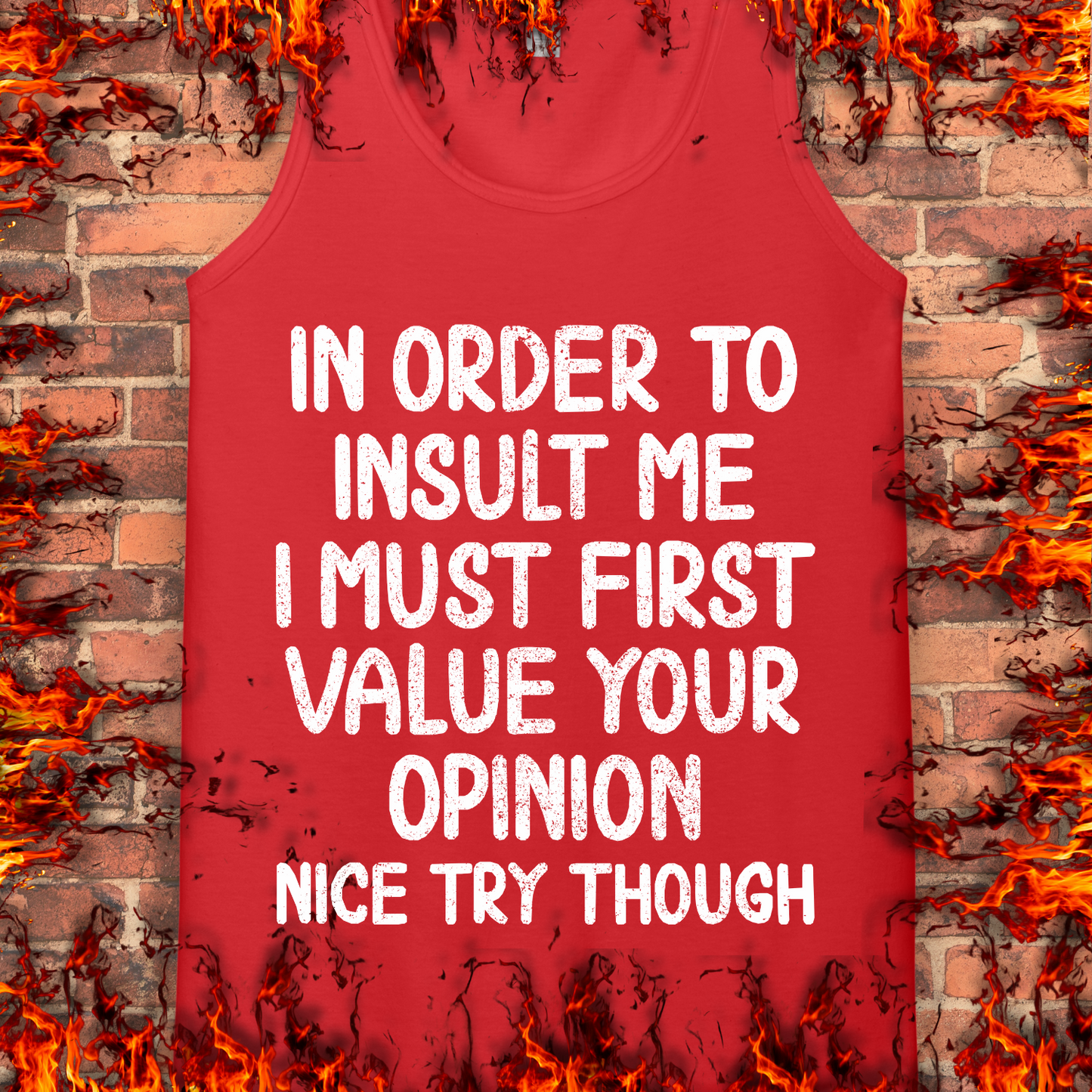 In Order To Insult Me