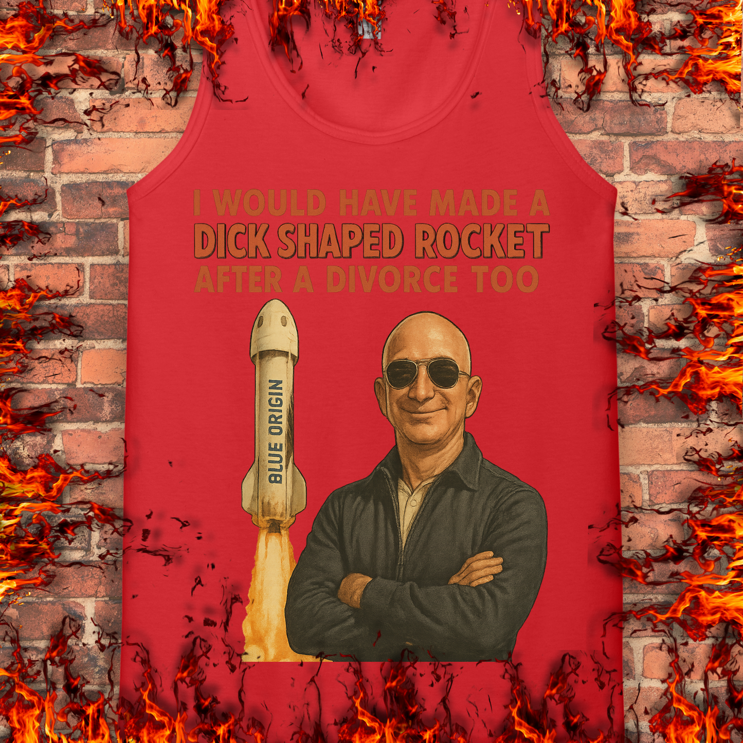 Dick Shaped Rocket