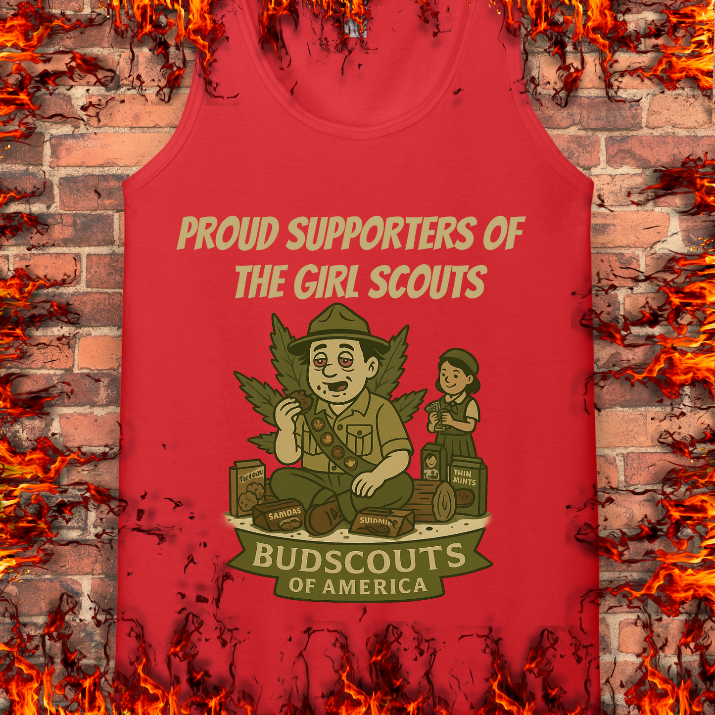 Proud Supporters Of The Girl Scouts