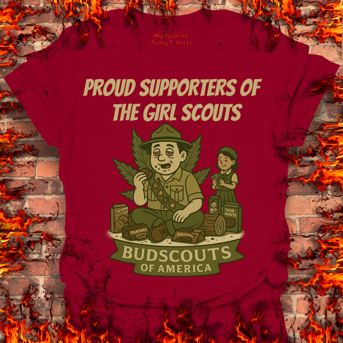 Supporters Of The Girl Scouts
