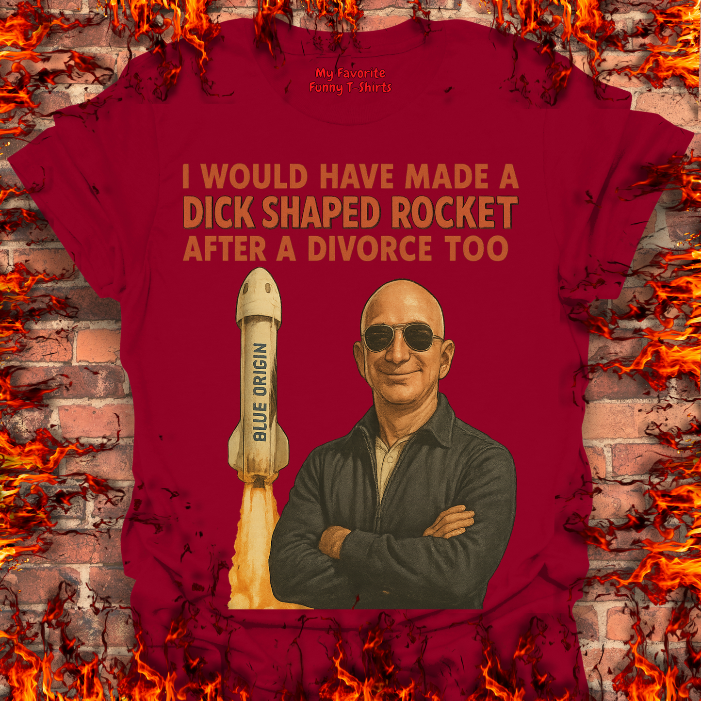 Dick Shaped Rocket