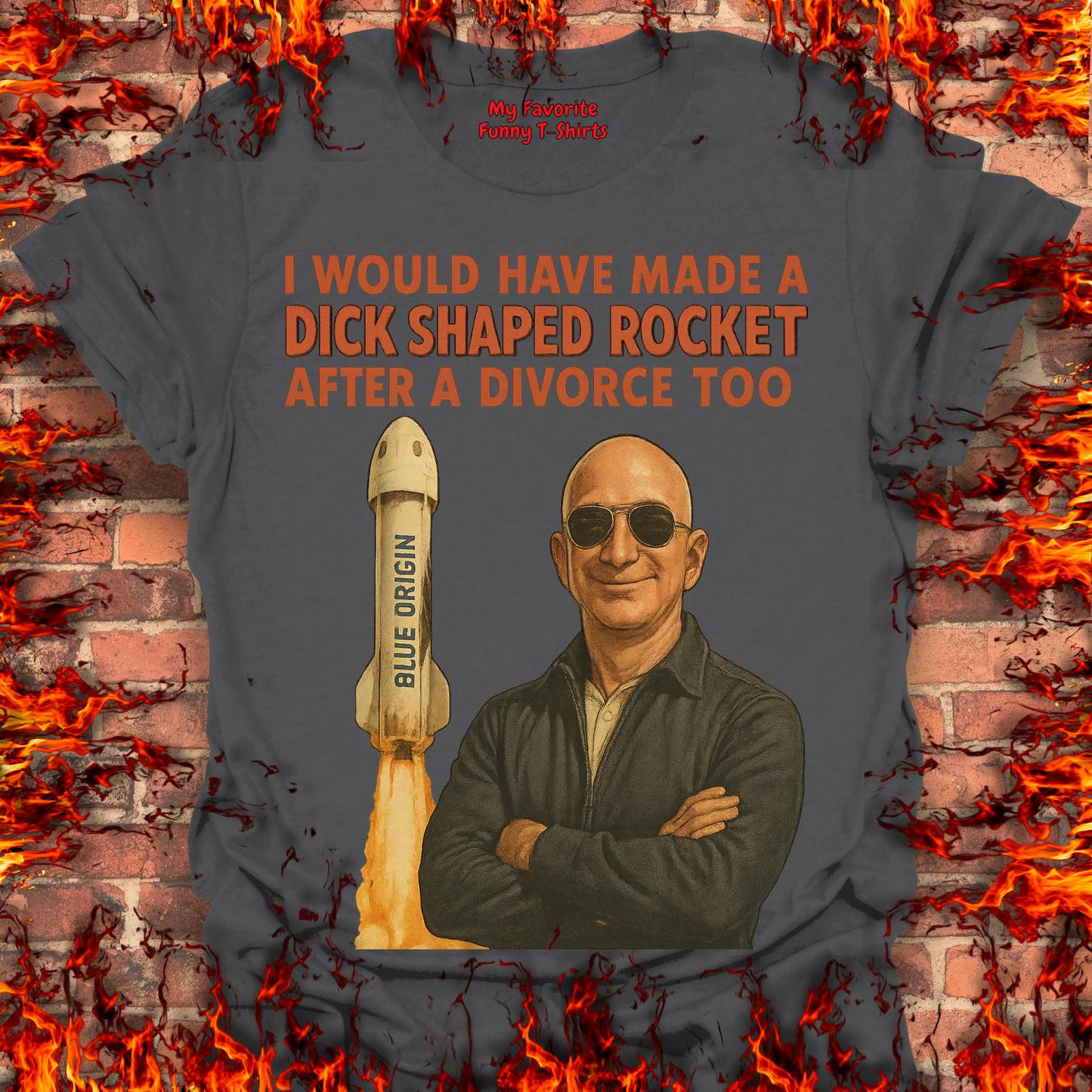 Dick Shaped Rocket
