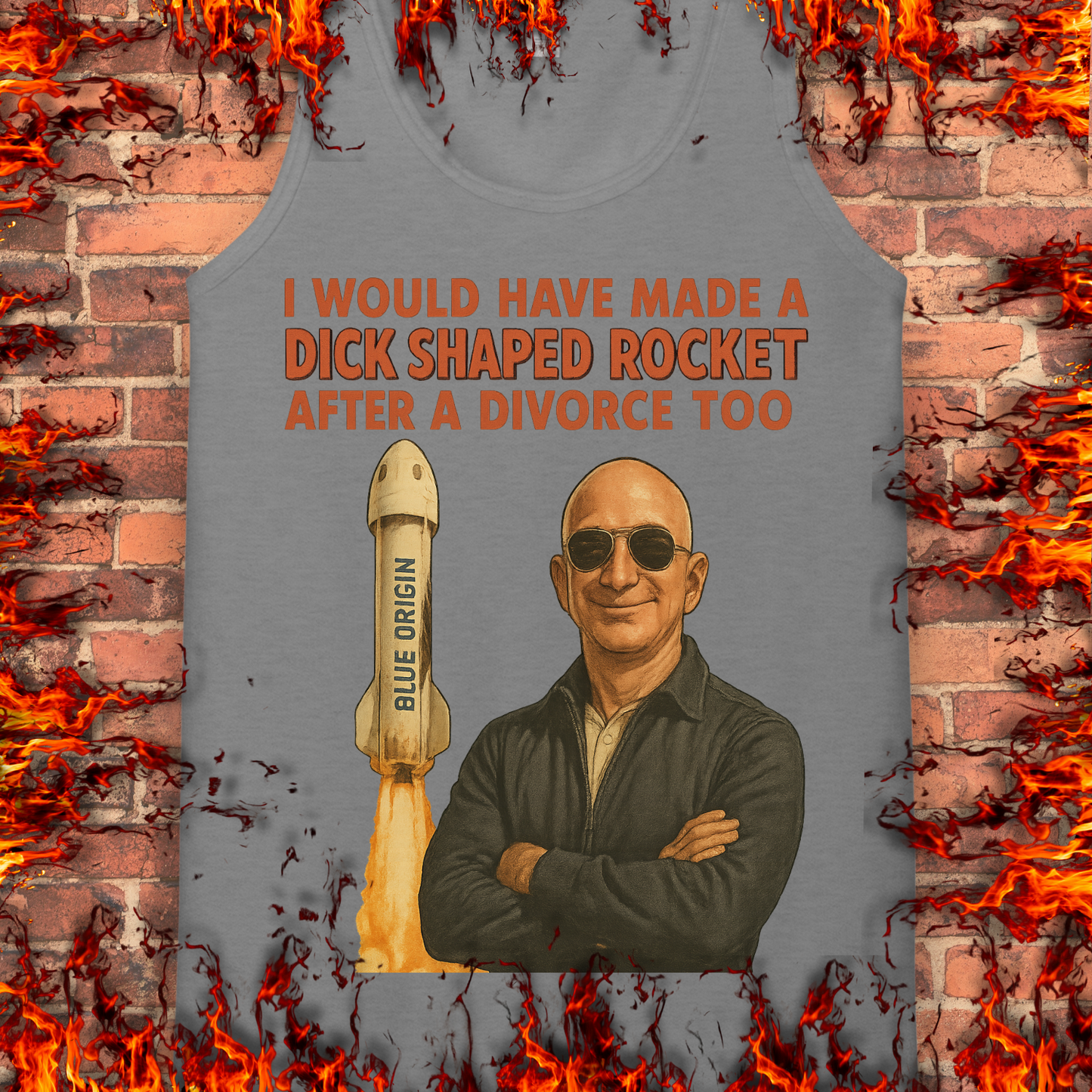Dick Shaped Rocket