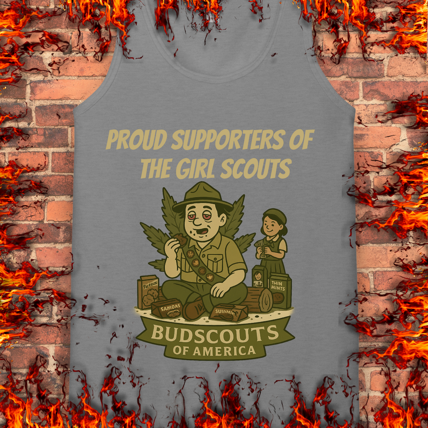Proud Supporters Of The Girl Scouts