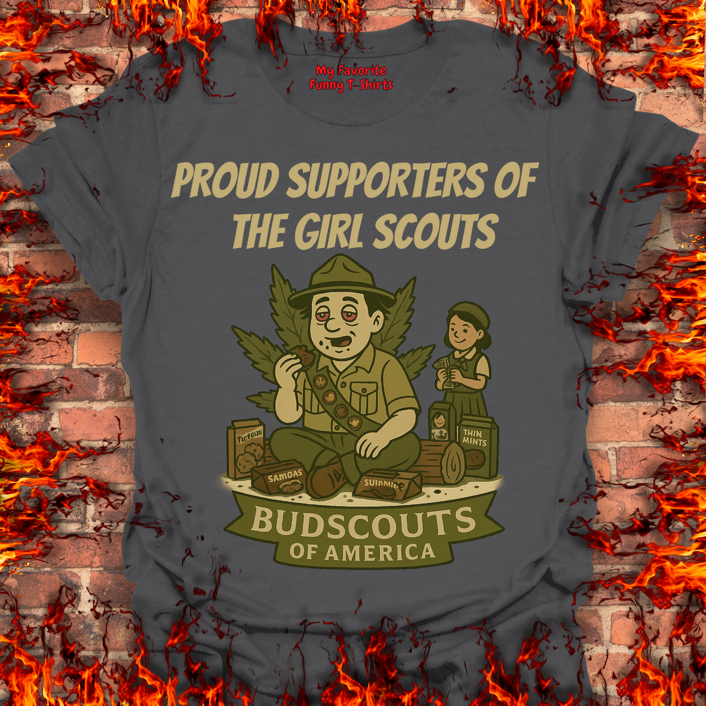 Supporters Of The Girl Scouts