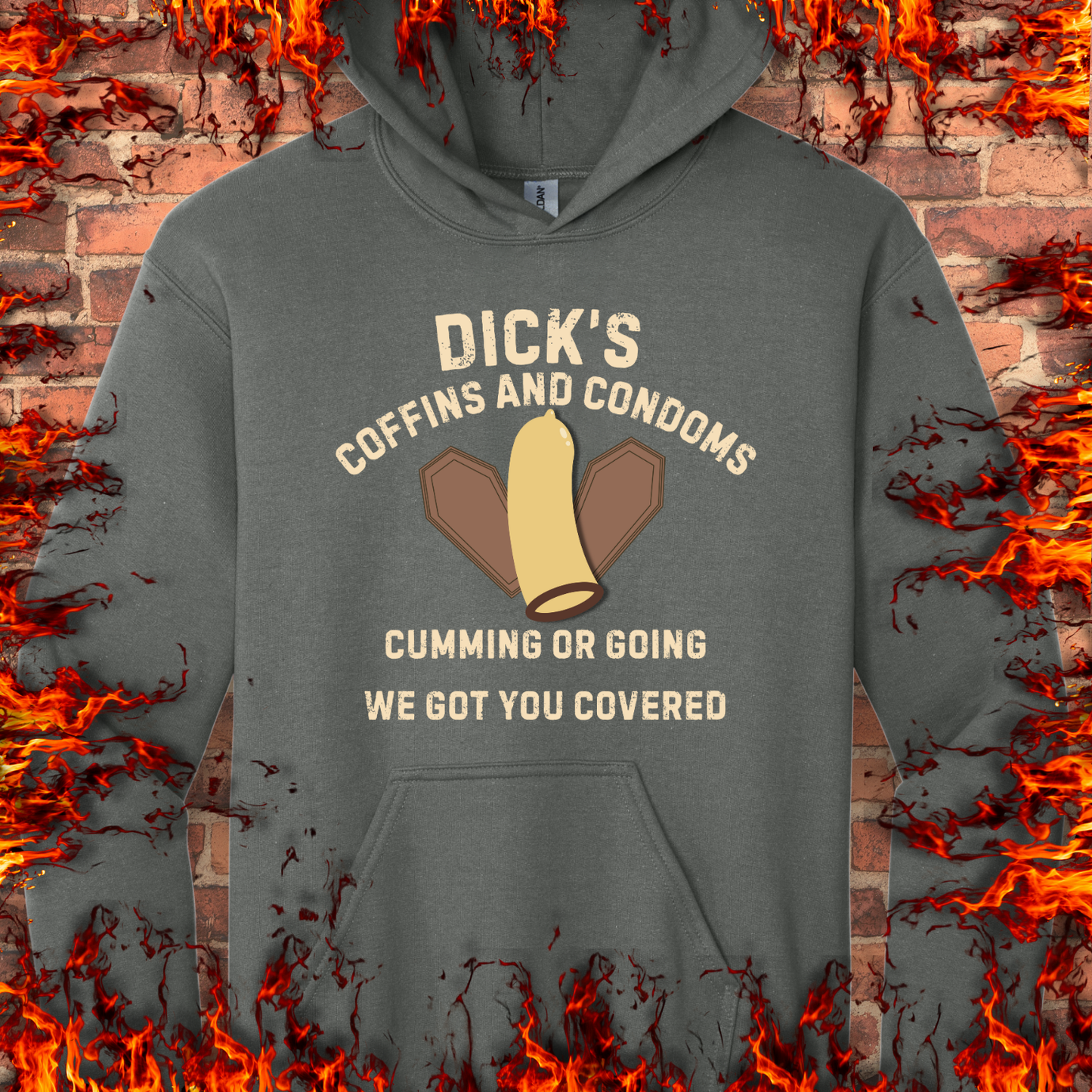 Dick's Coffins and Condoms