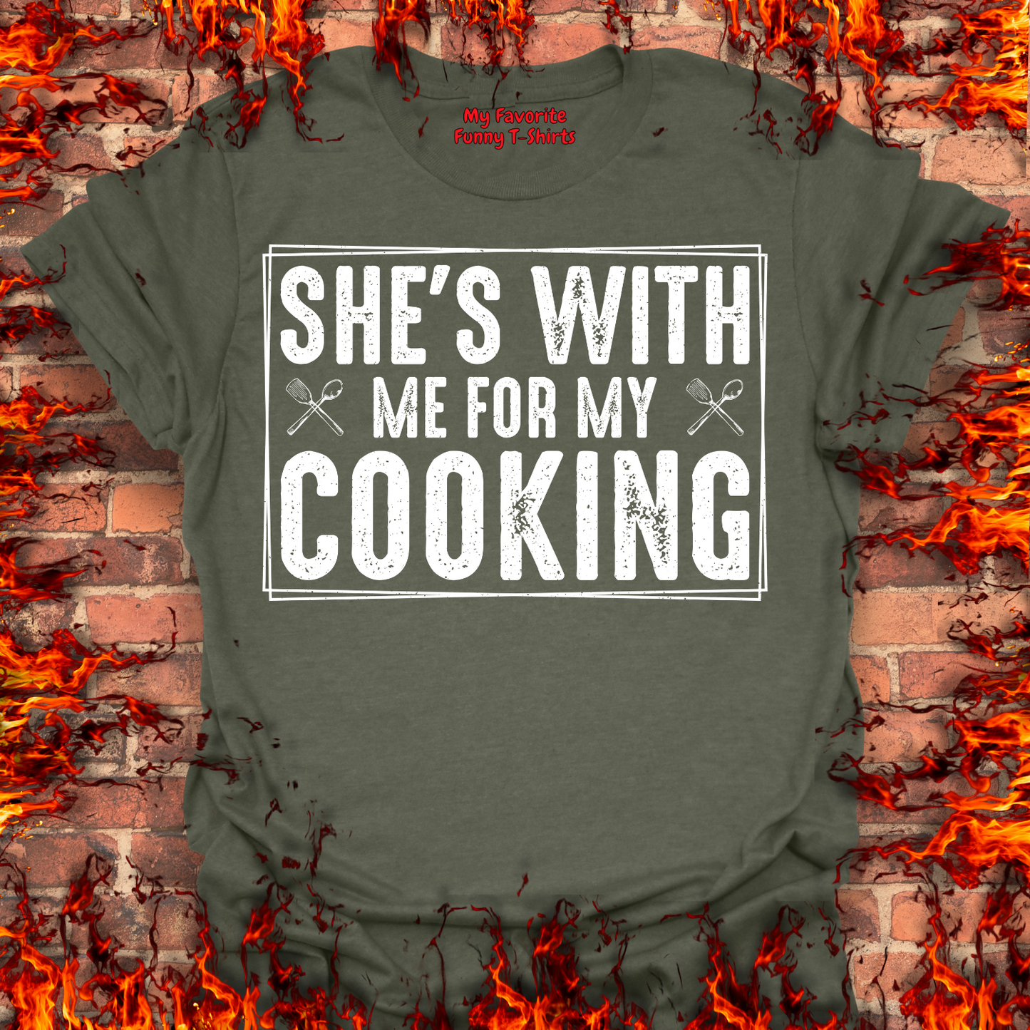 With Me For My Cooking