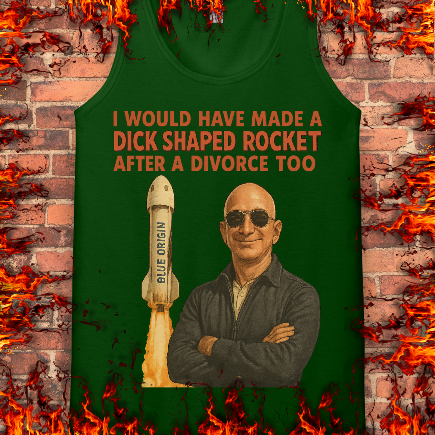Dick Shaped Rocket