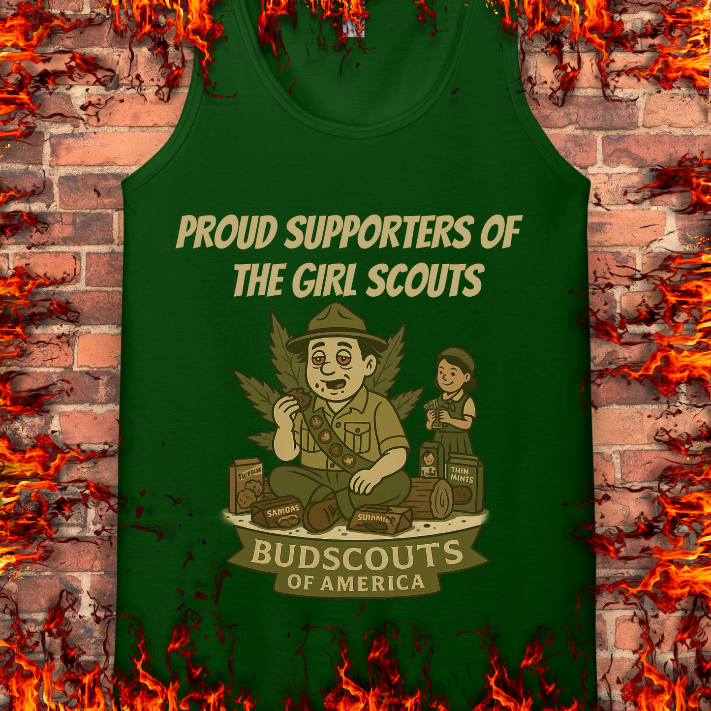 Proud Supporters Of The Girl Scouts