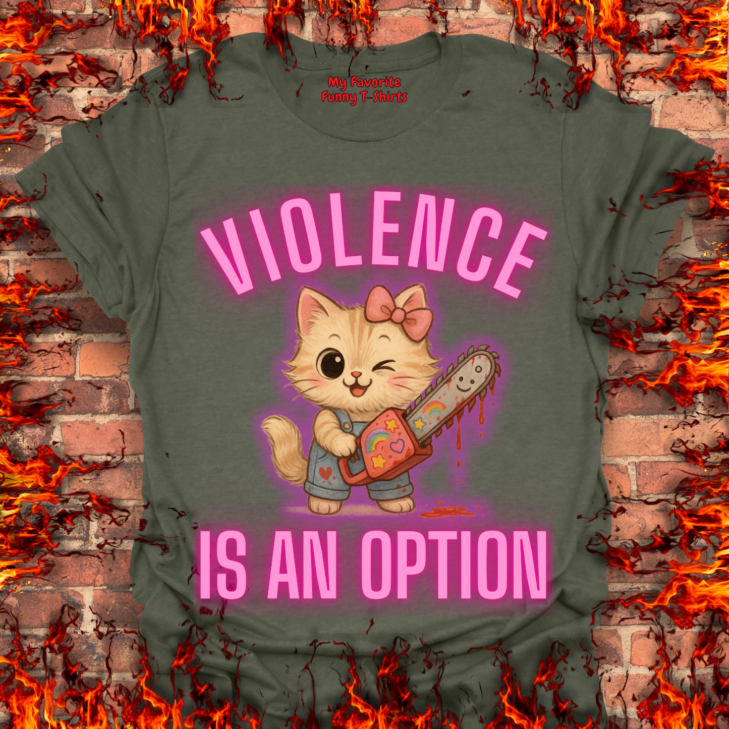 Violence Is An Option - Female