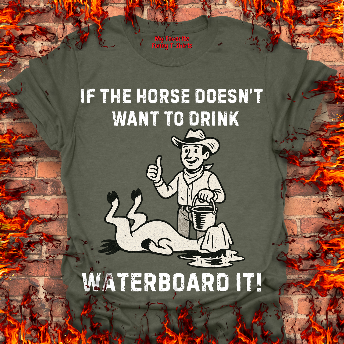 Waterboarding Horses