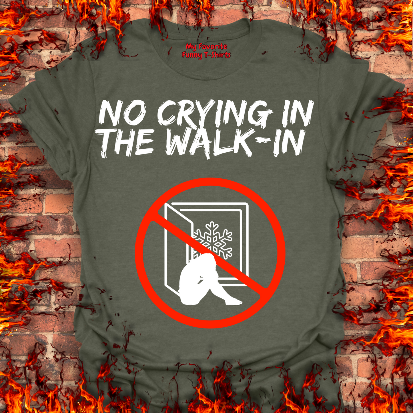 No Crying In The Walk-In