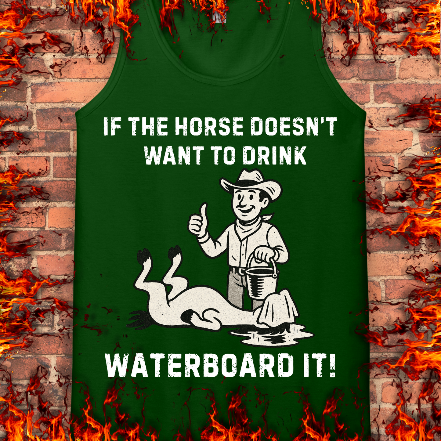 Waterboarding Horses