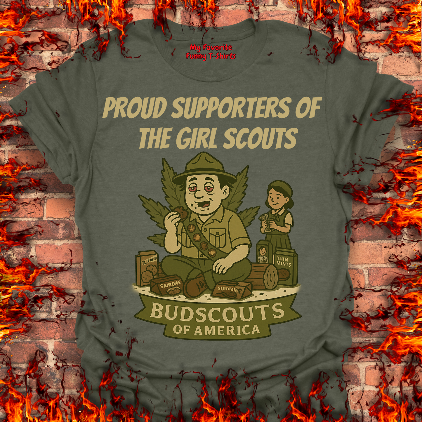 Supporters Of The Girl Scouts