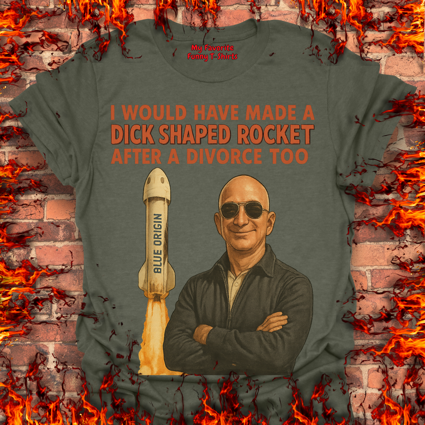 Dick Shaped Rocket