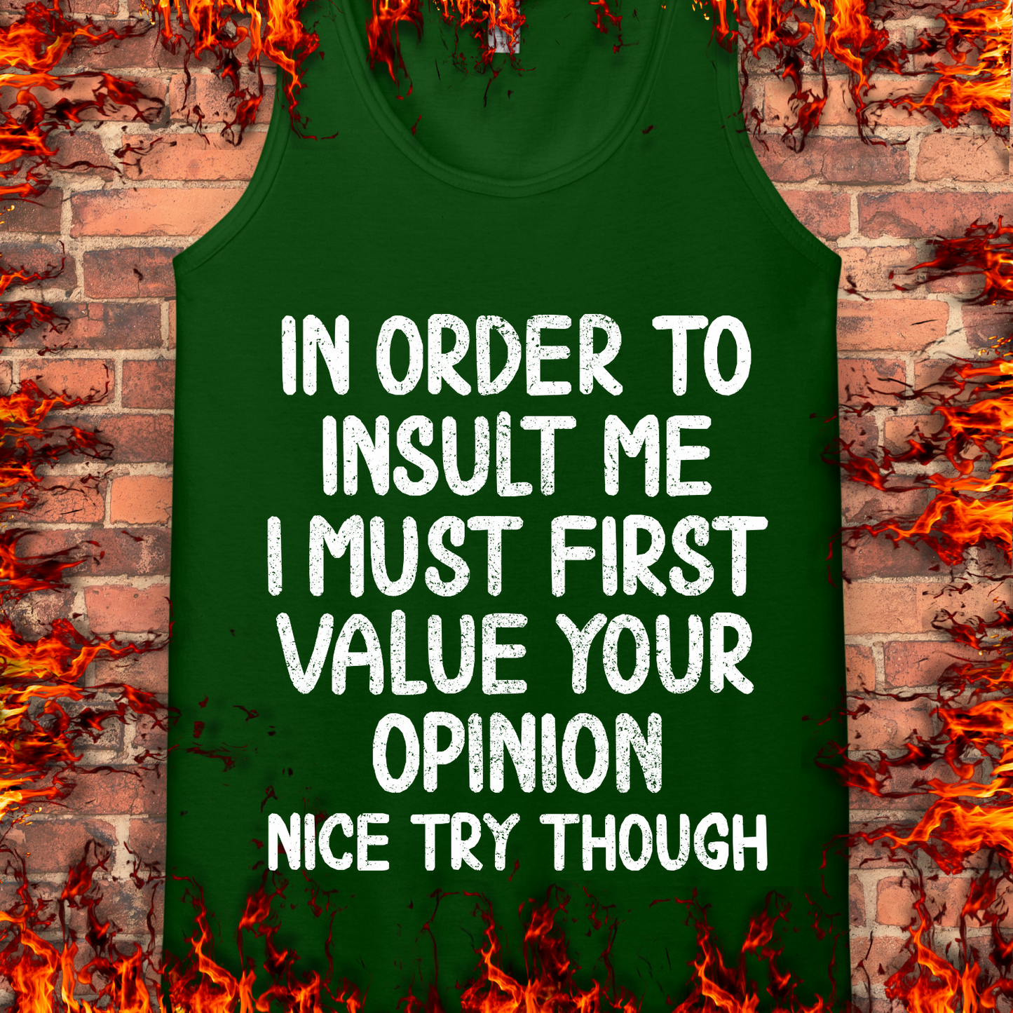 In Order To Insult Me