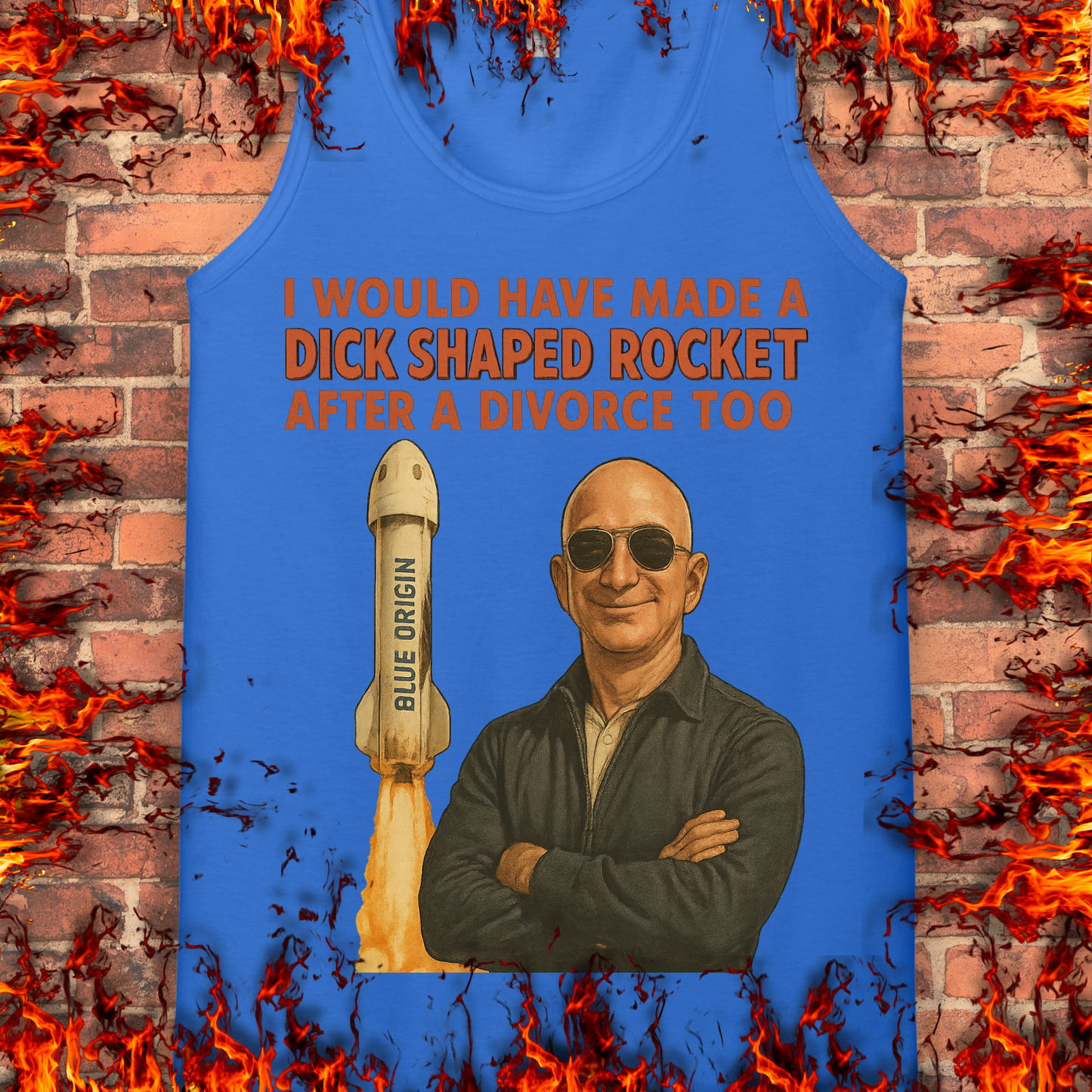 Dick Shaped Rocket