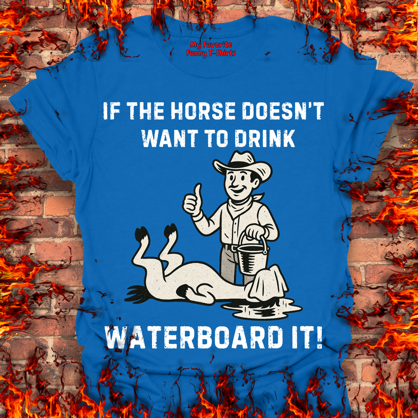 Waterboarding Horses