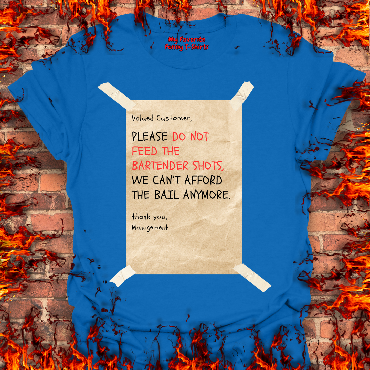Do Not Feed The Bartender