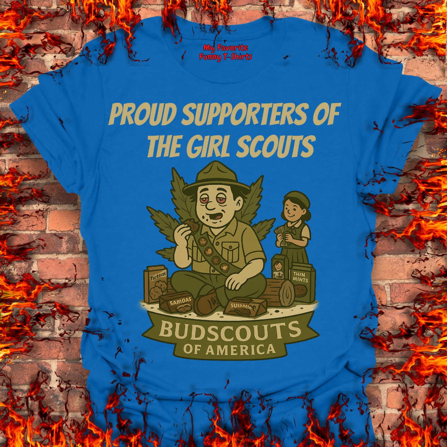 Supporters Of The Girl Scouts