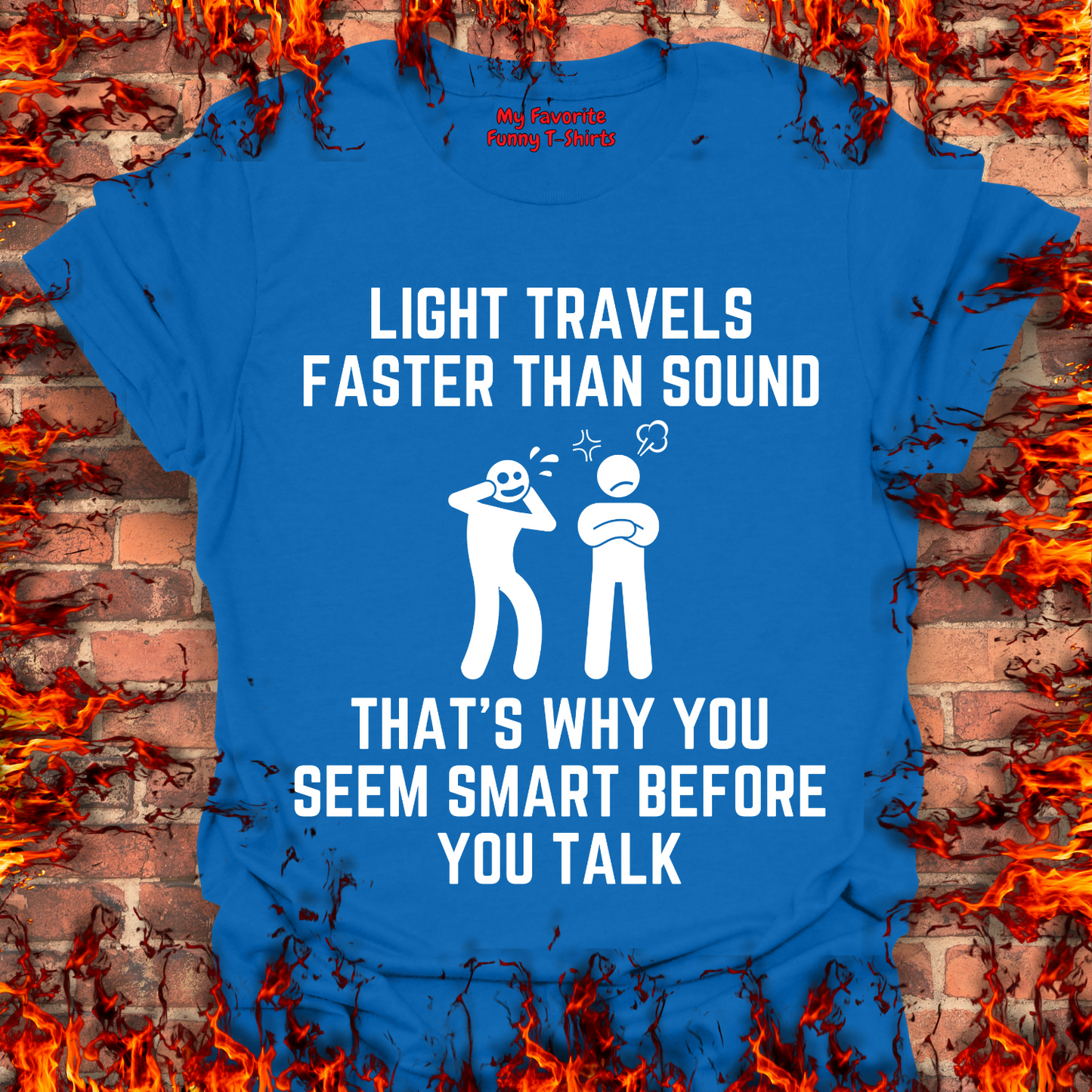Light Is Faster Than Sound...