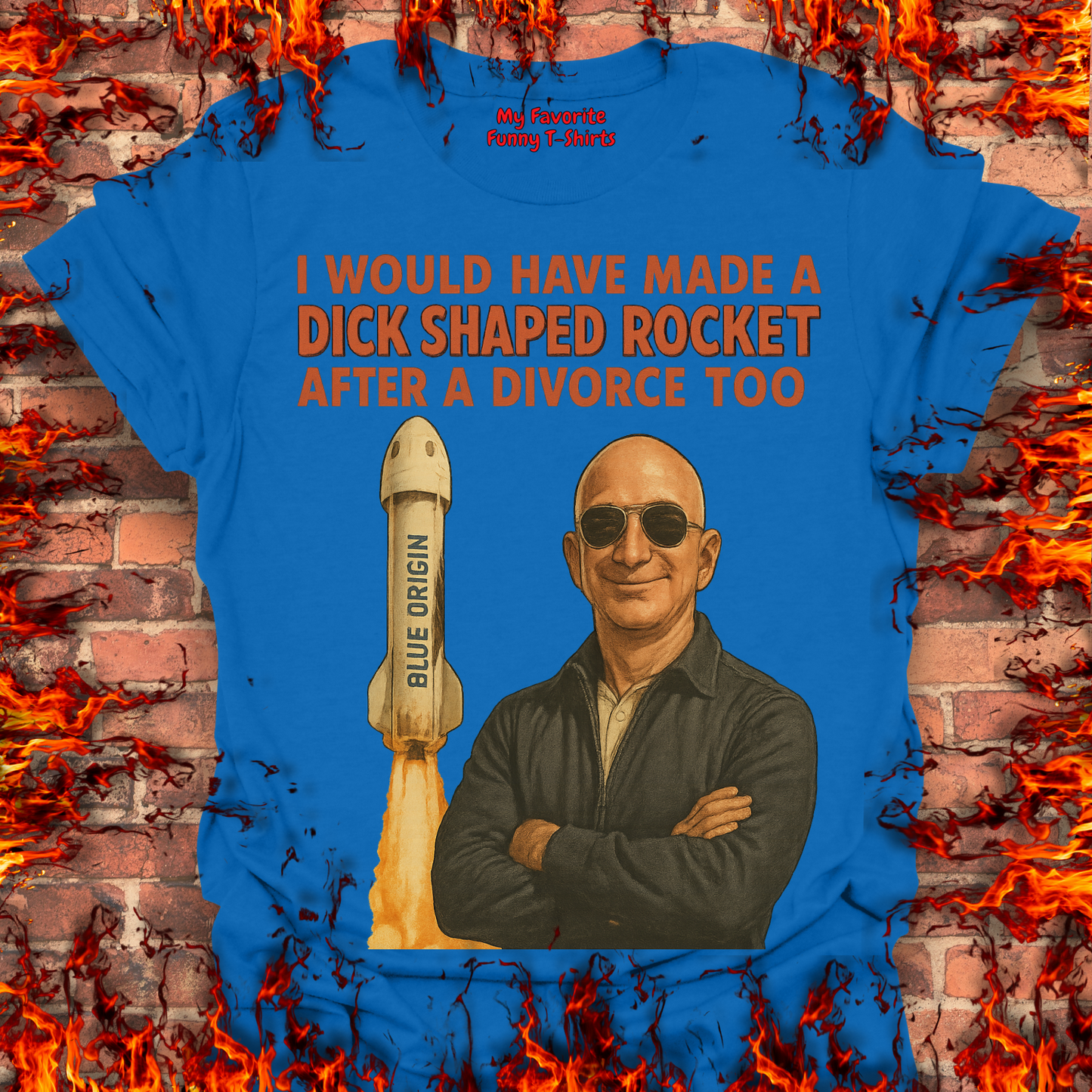 Dick Shaped Rocket