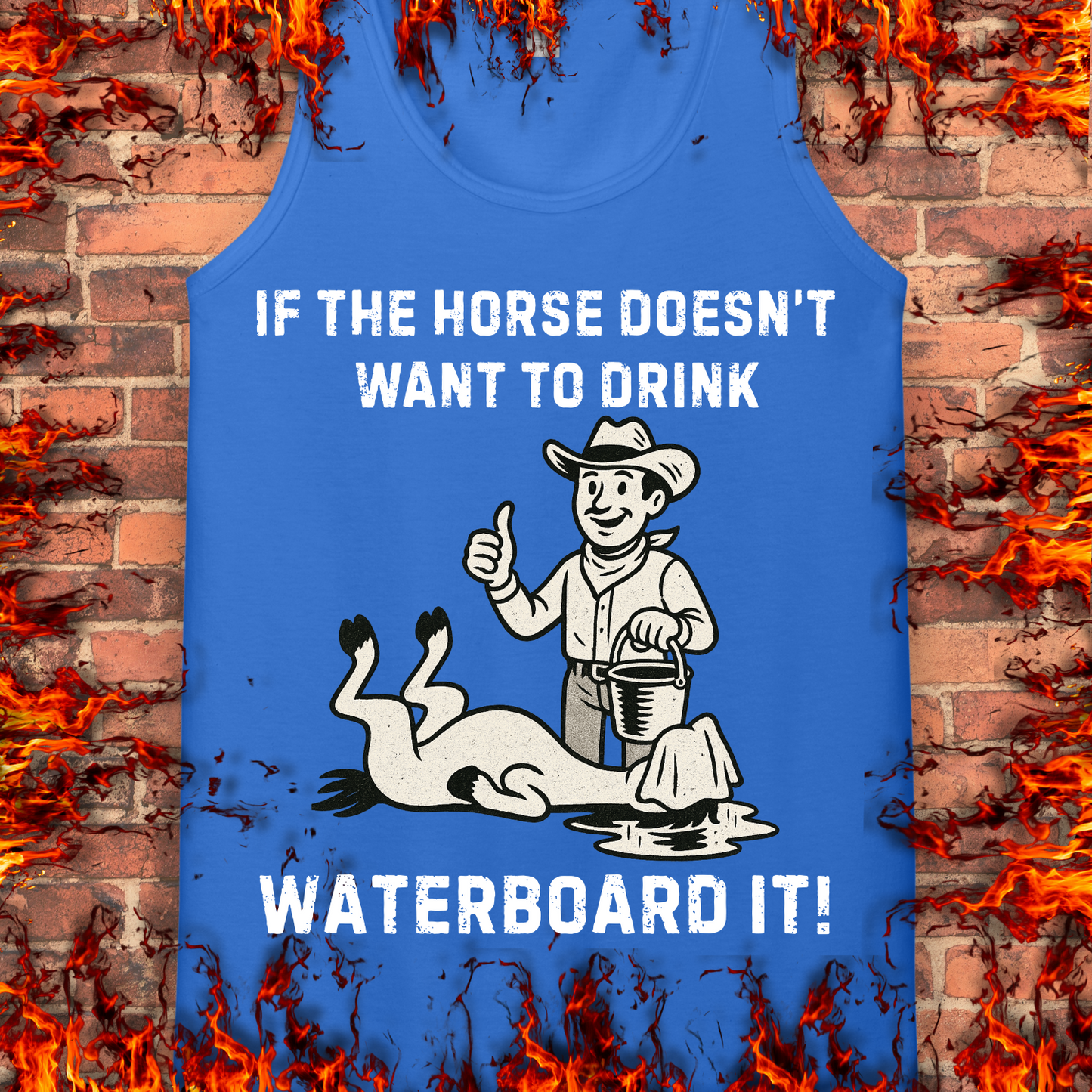 Waterboarding Horses