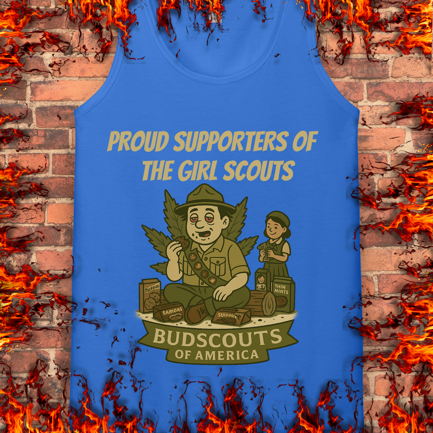 Proud Supporters Of The Girl Scouts
