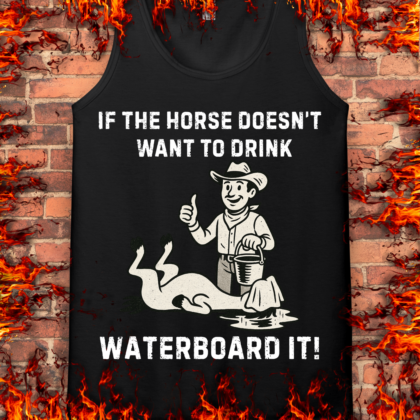 Waterboarding Horses