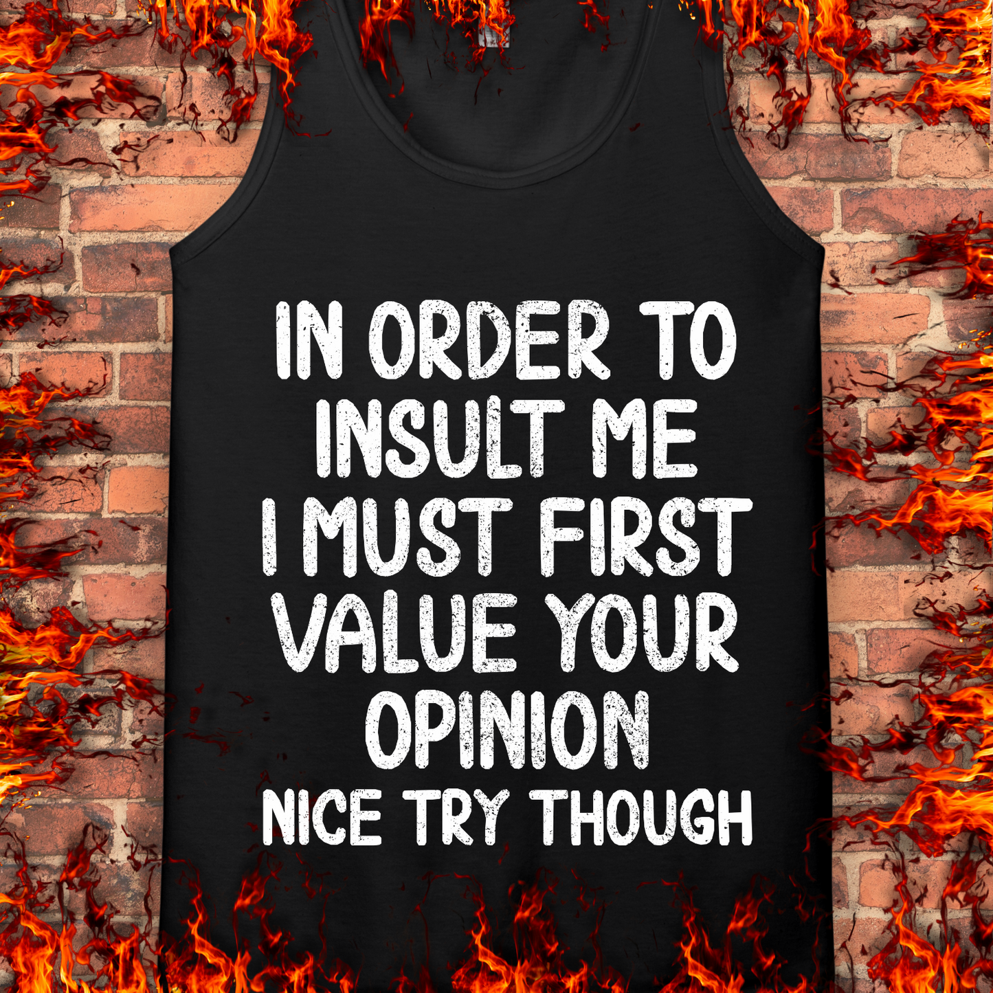 In Order To Insult Me
