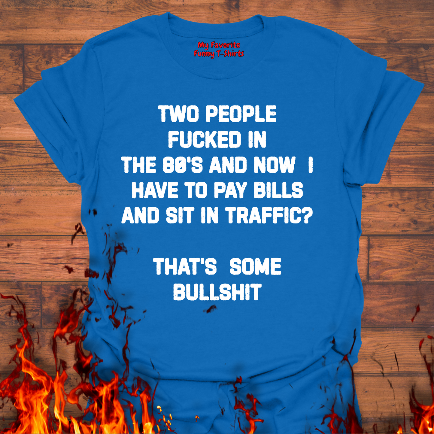 Two People Fucked In The 80's...