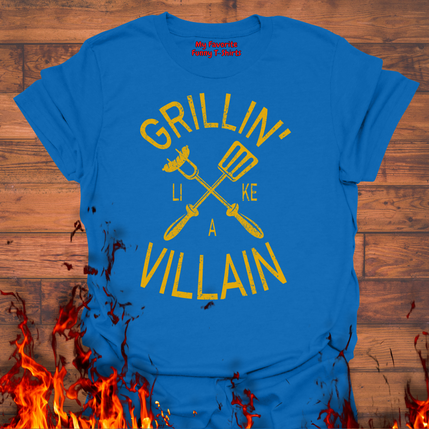 Grillin' Like A Villain.