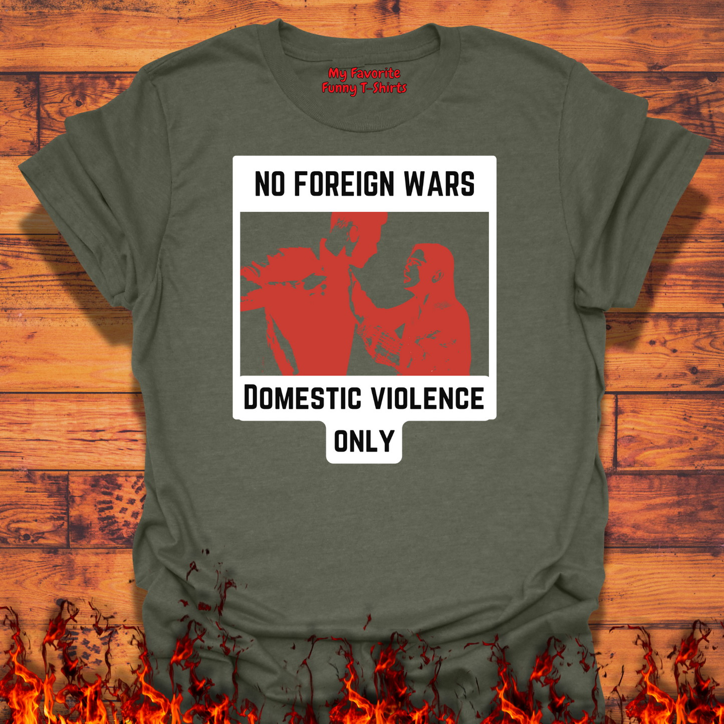 No Foreign Wars, Domestic Violence Only