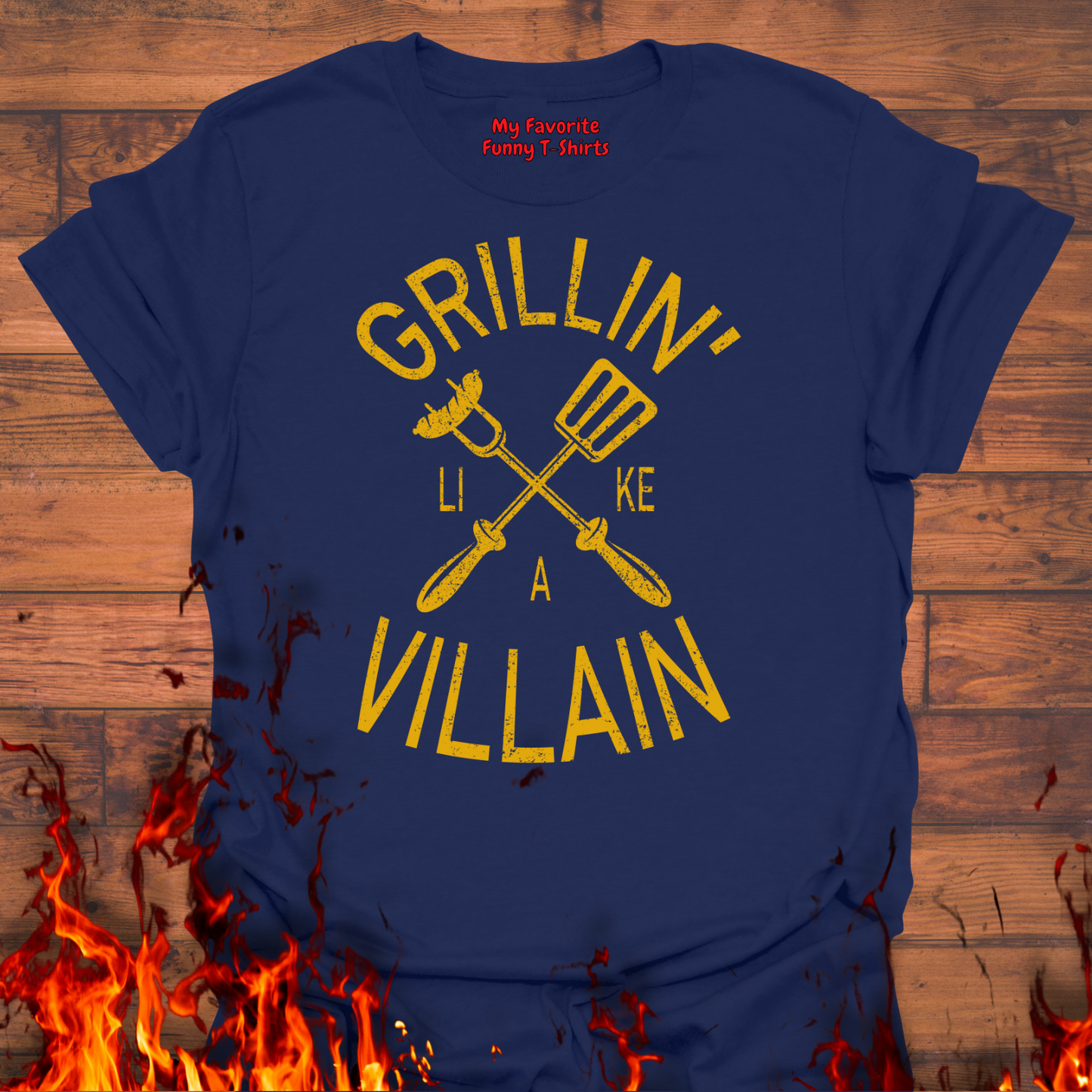Grillin' Like A Villain.