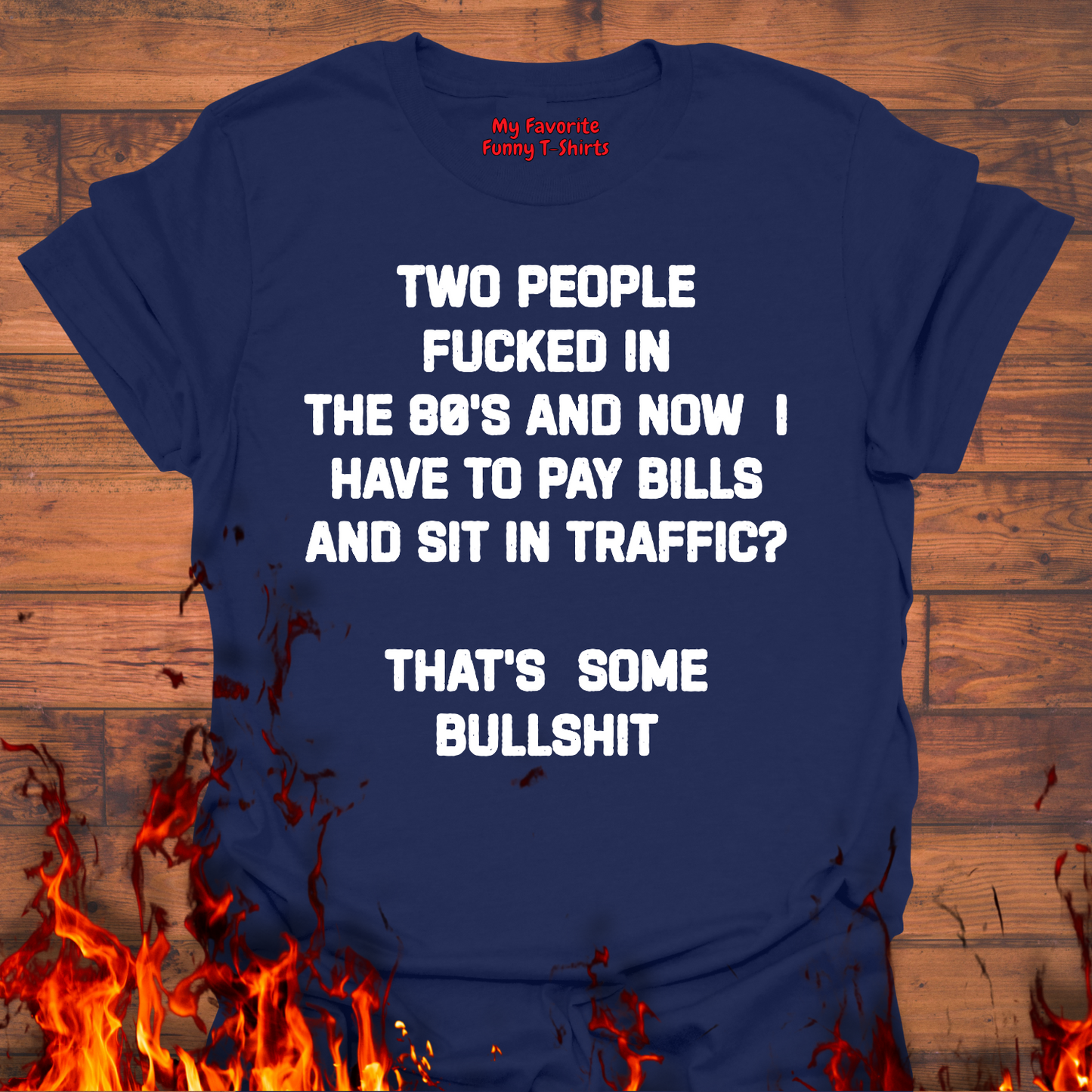 Two People Fucked In The 80's...
