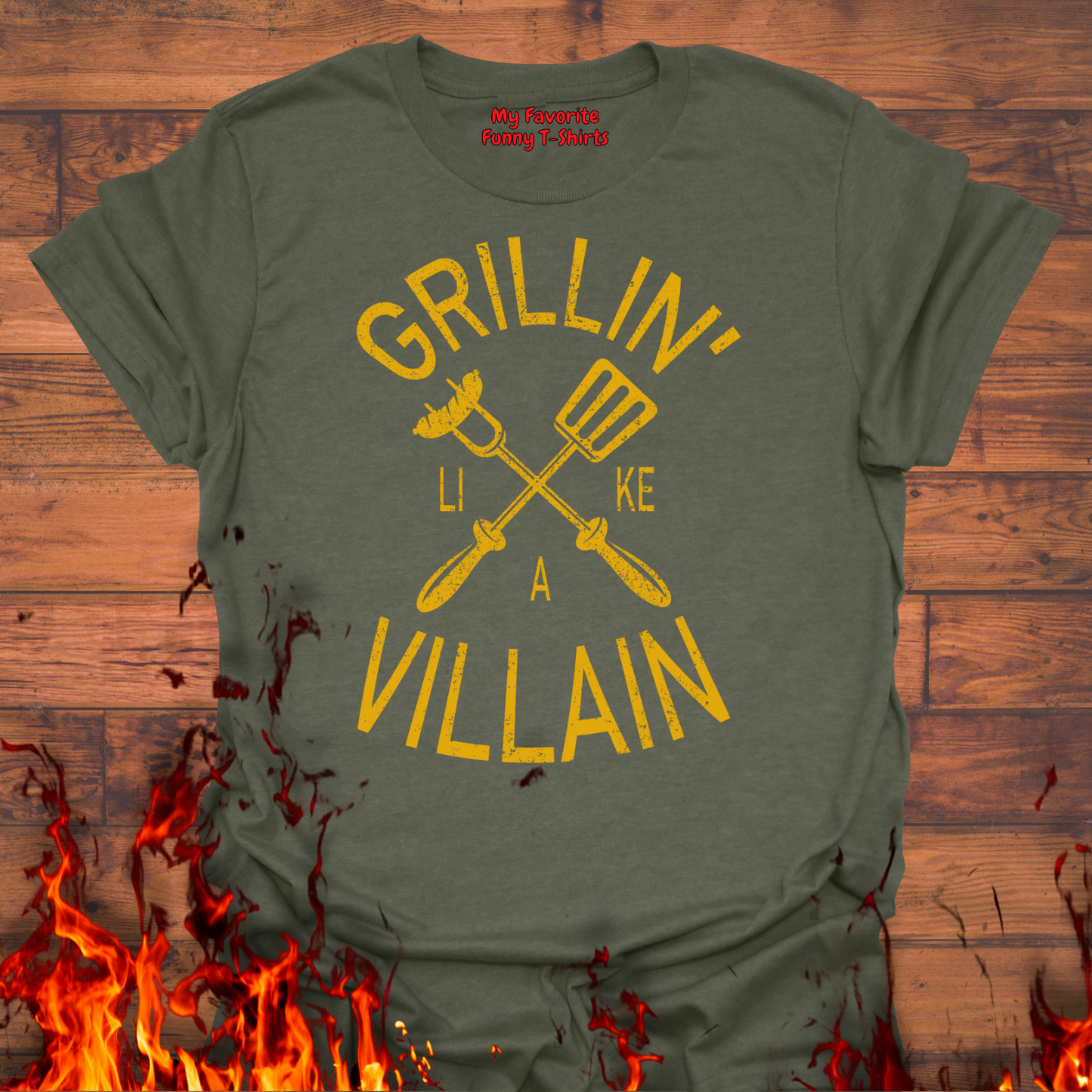 Grillin' Like A Villain.