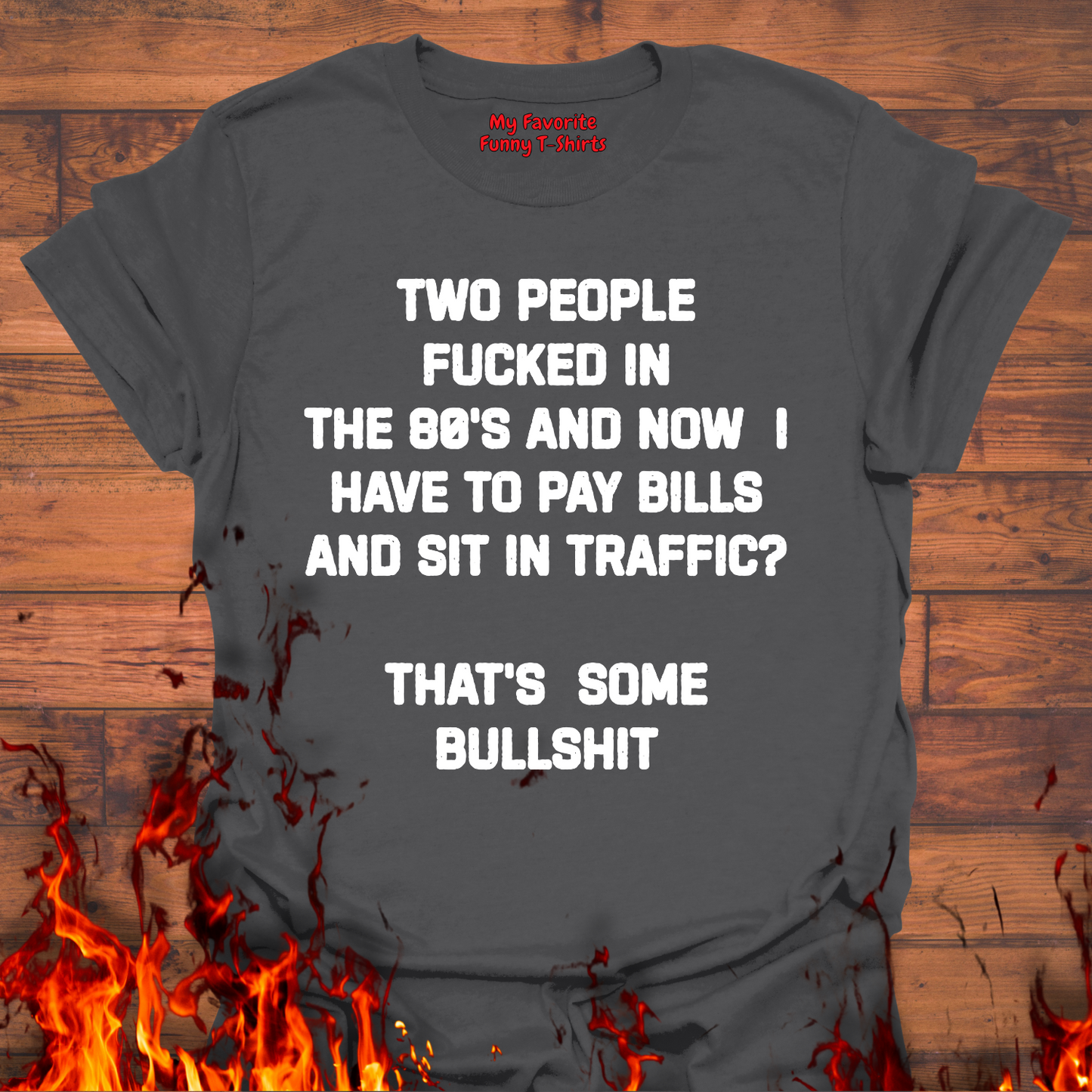 Two People Fucked In The 80's...
