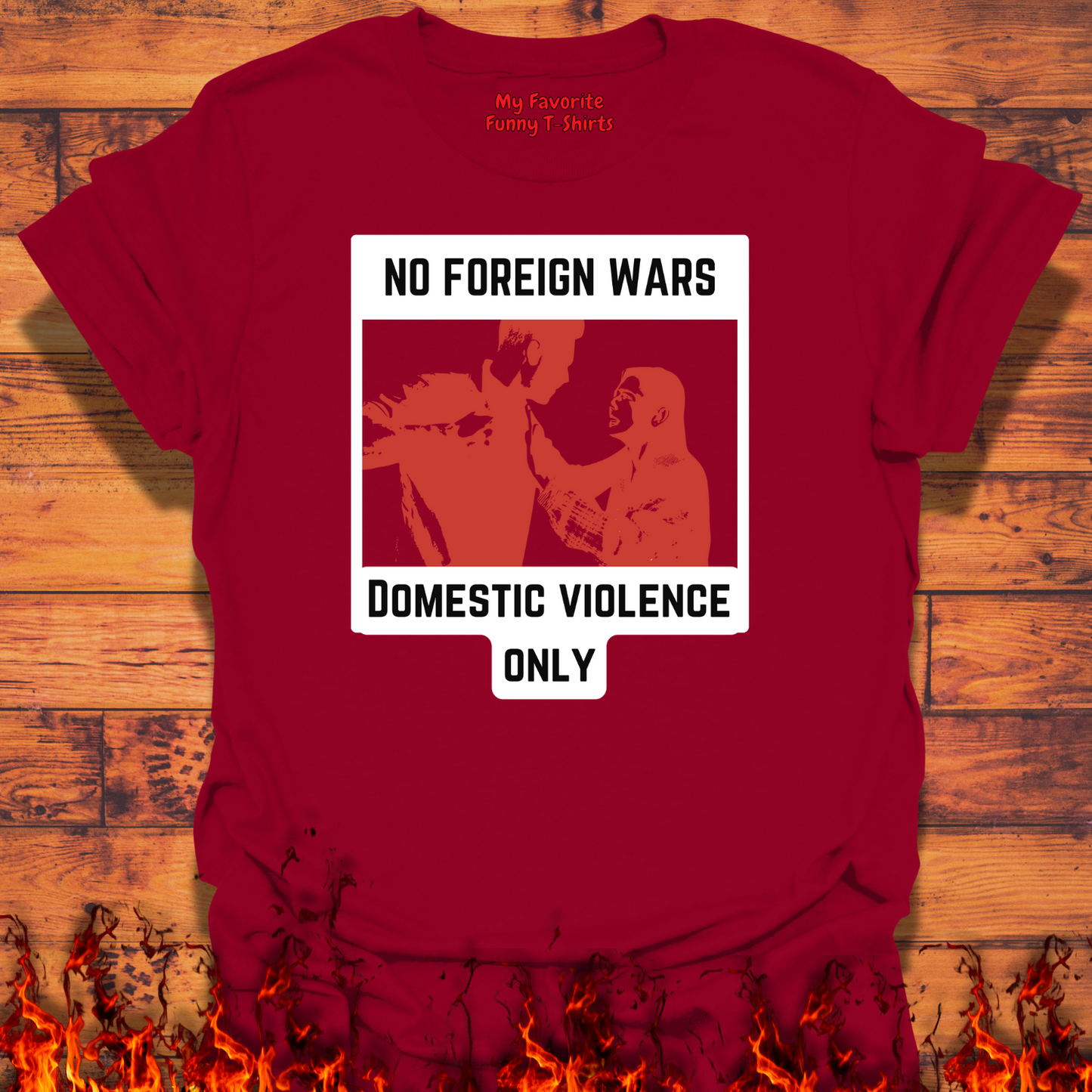No Foreign Wars, Domestic Violence Only