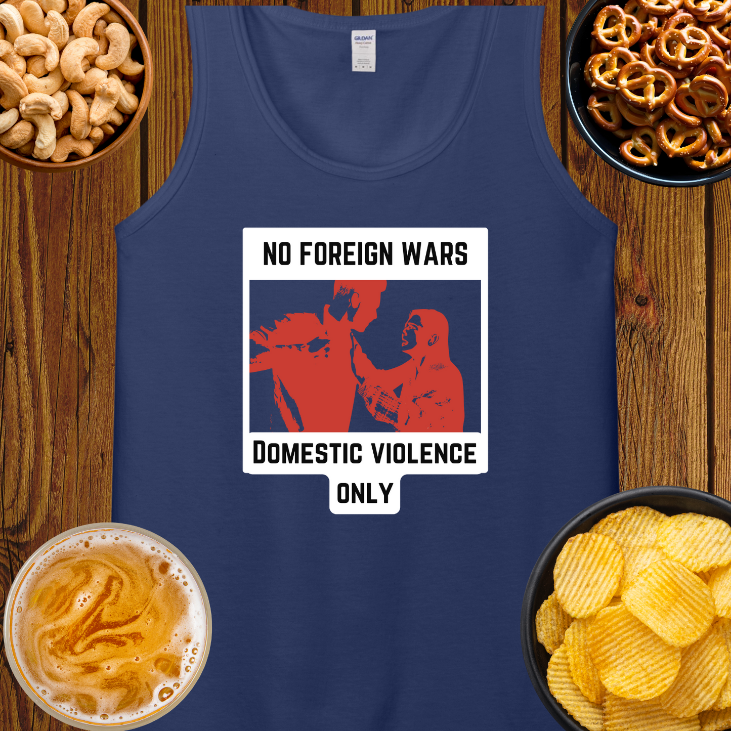 No Foreign Wars, Domestic Violence Only