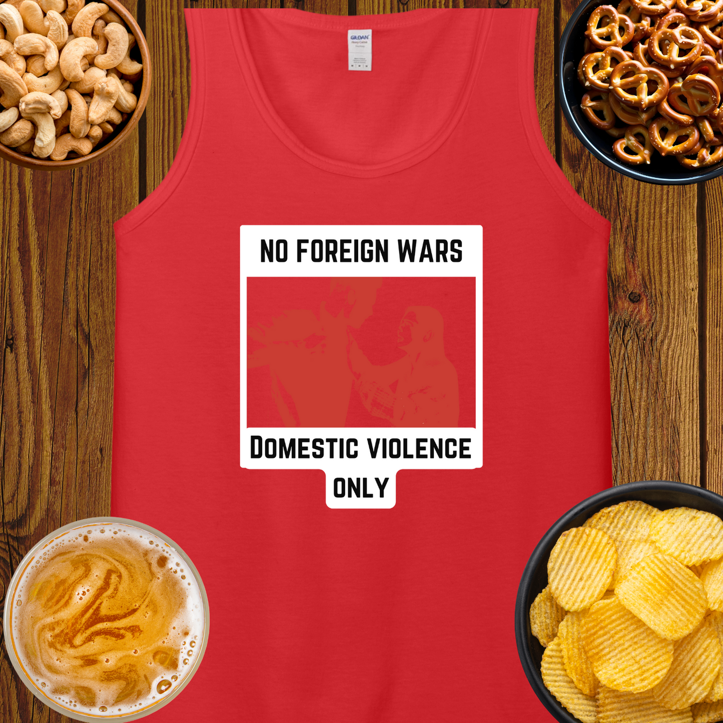 No Foreign Wars, Domestic Violence Only