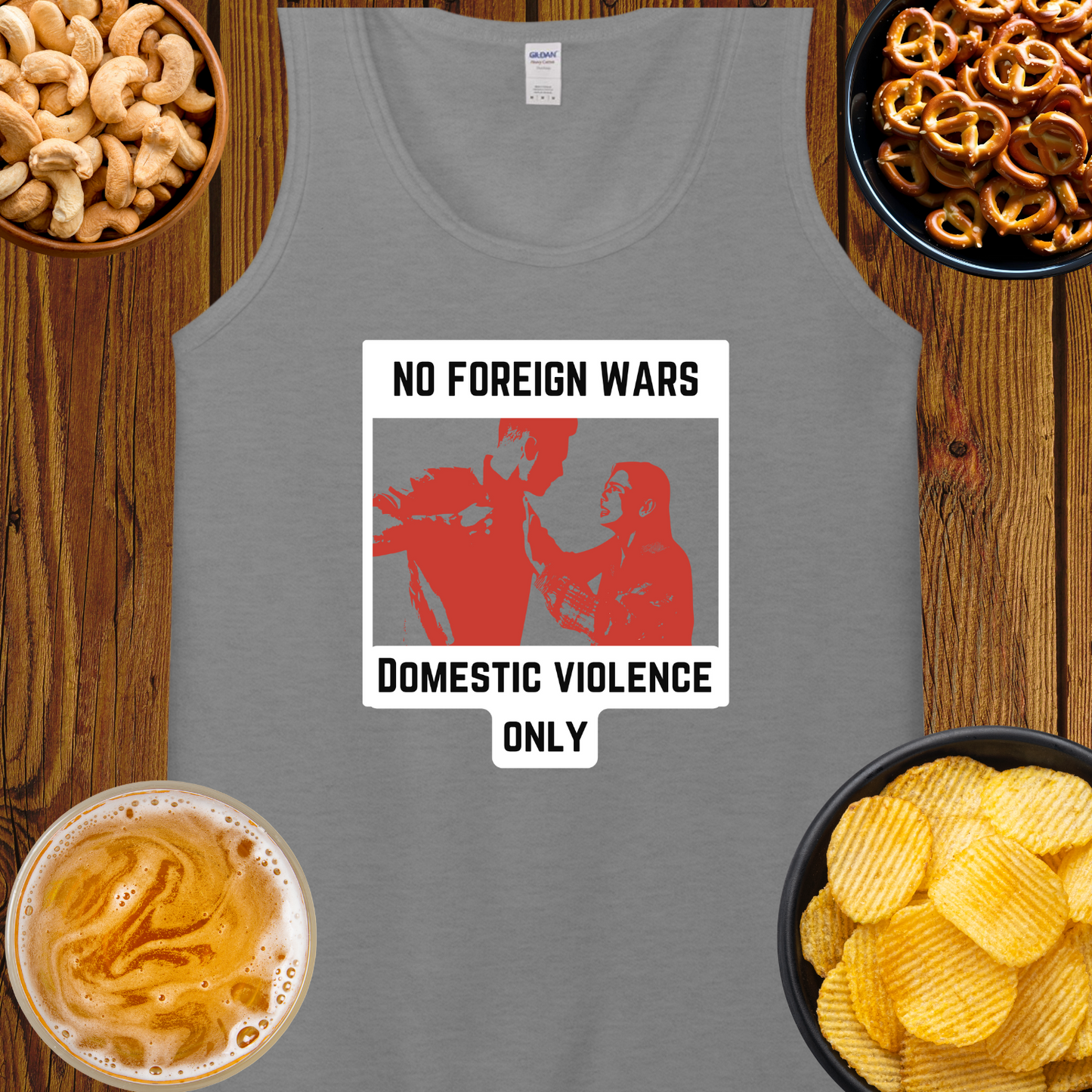 No Foreign Wars, Domestic Violence Only