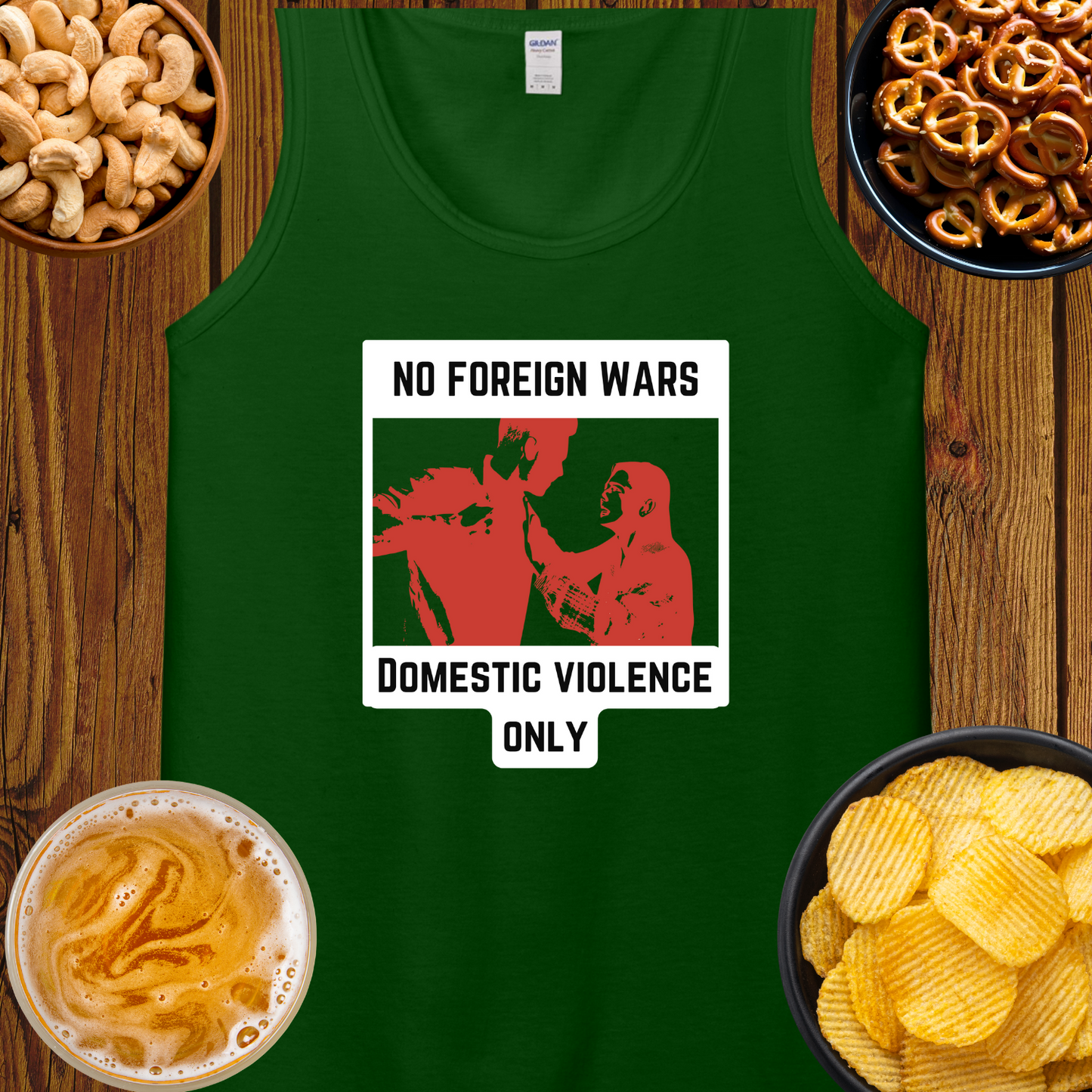 No Foreign Wars, Domestic Violence Only