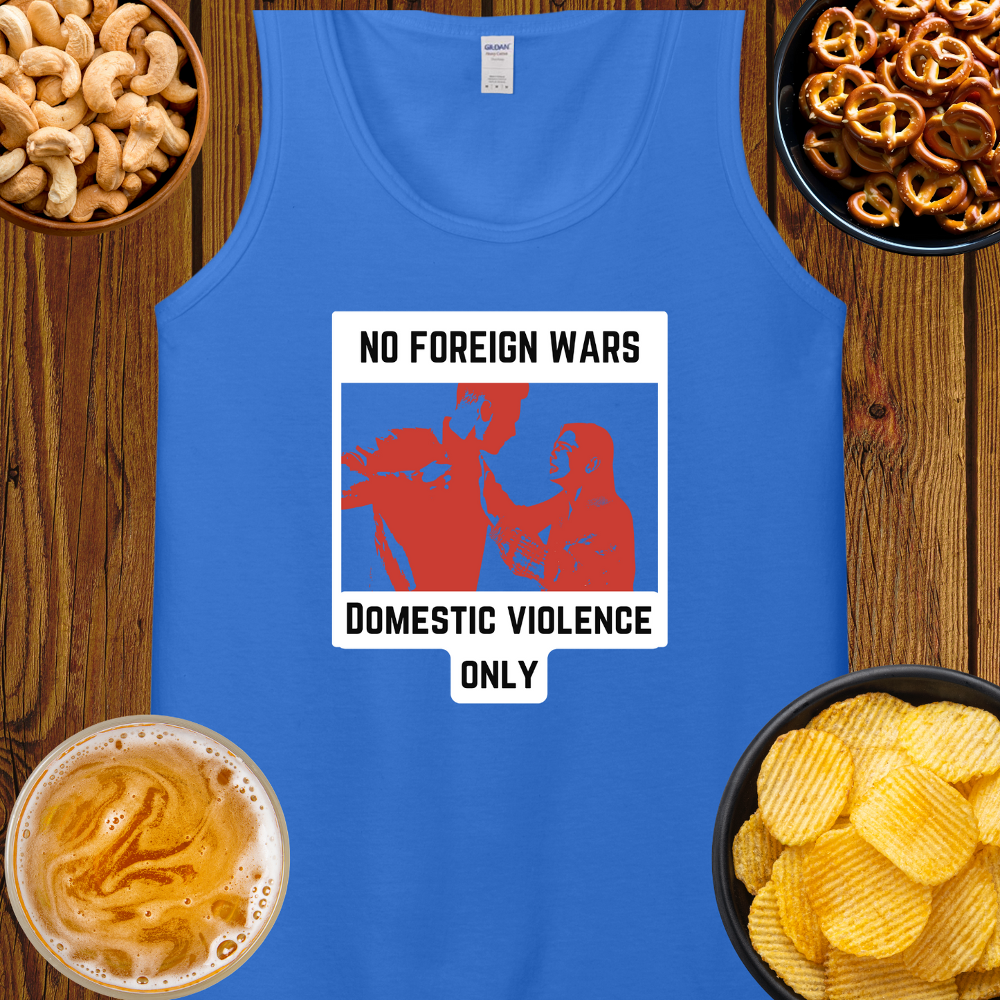 No Foreign Wars, Domestic Violence Only