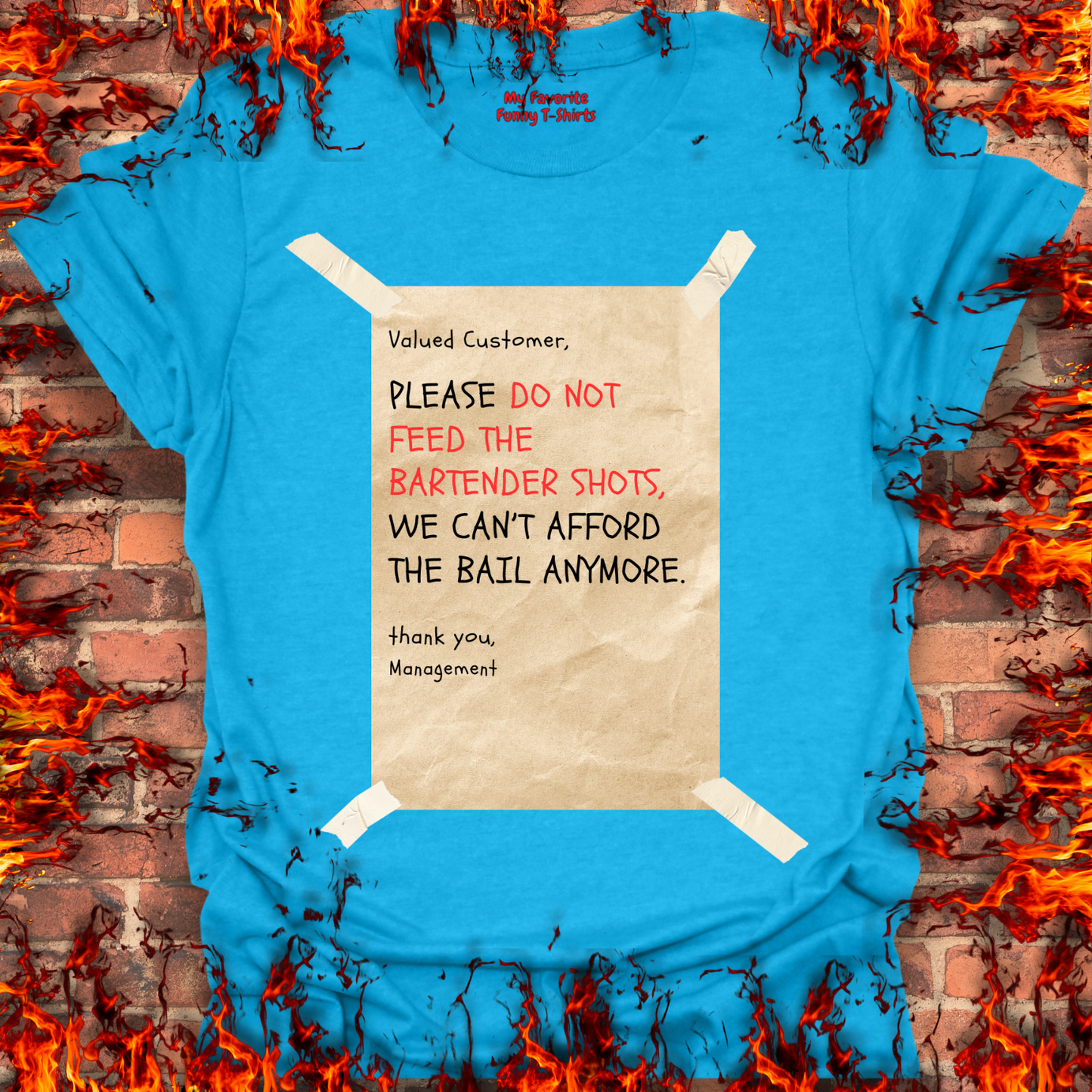 Do Not Feed The Bartender