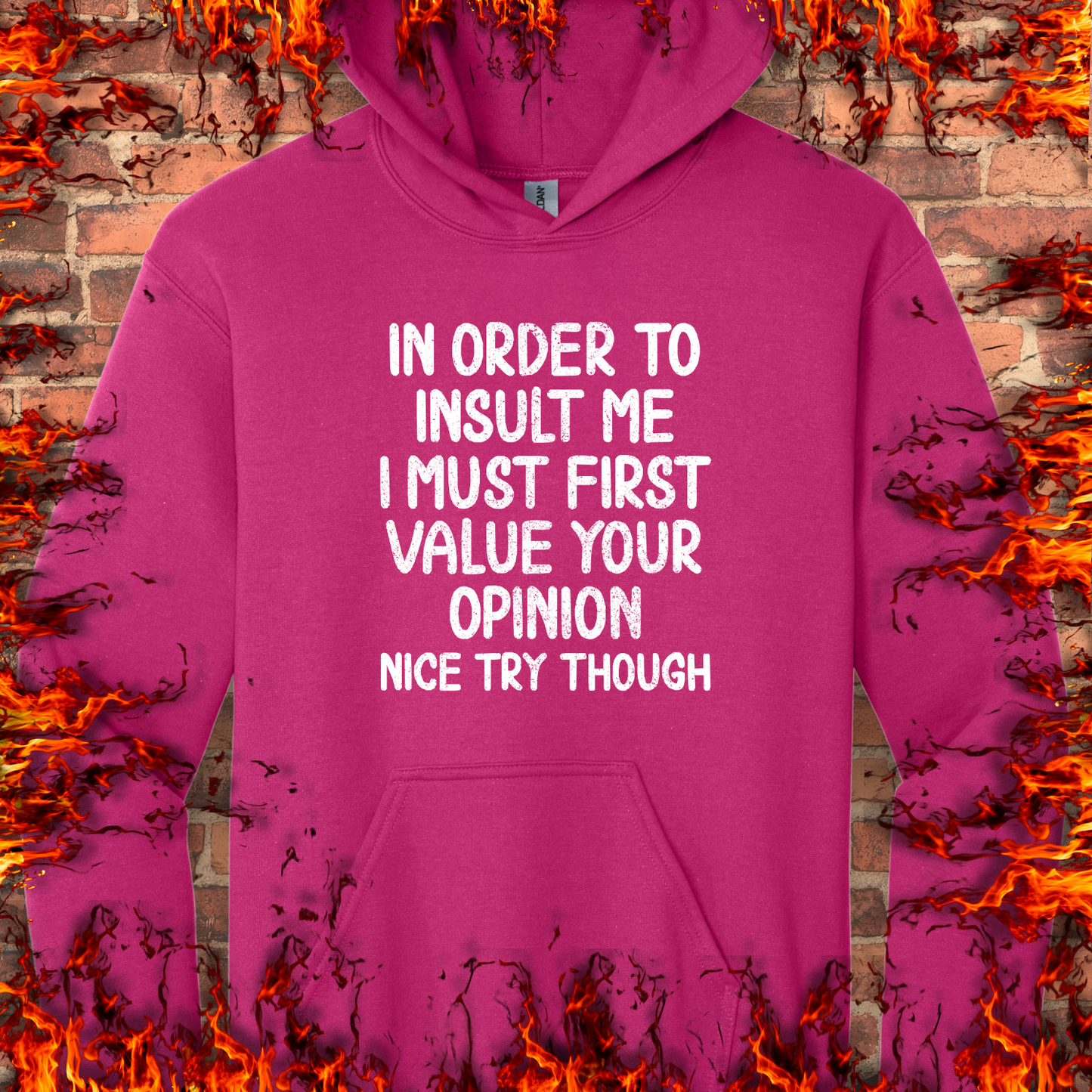 In Order To Insult Me